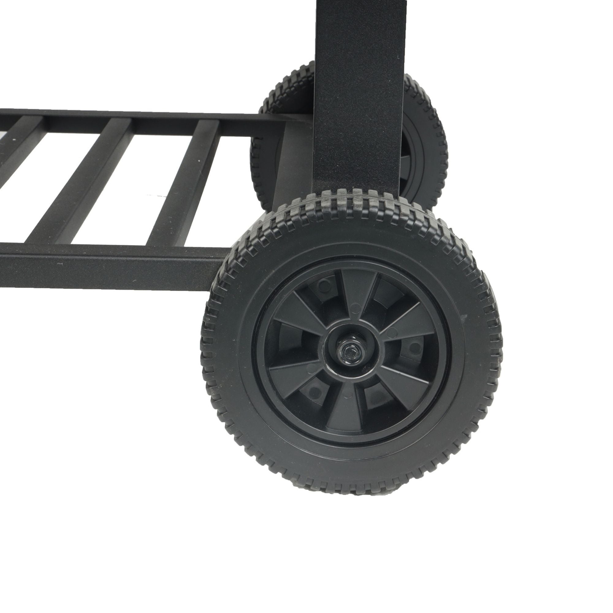 Grill Boss 24 Inch Charcoal BBQ Grill, Side Shelves, Built In Thermometer, Black - VMInnovations