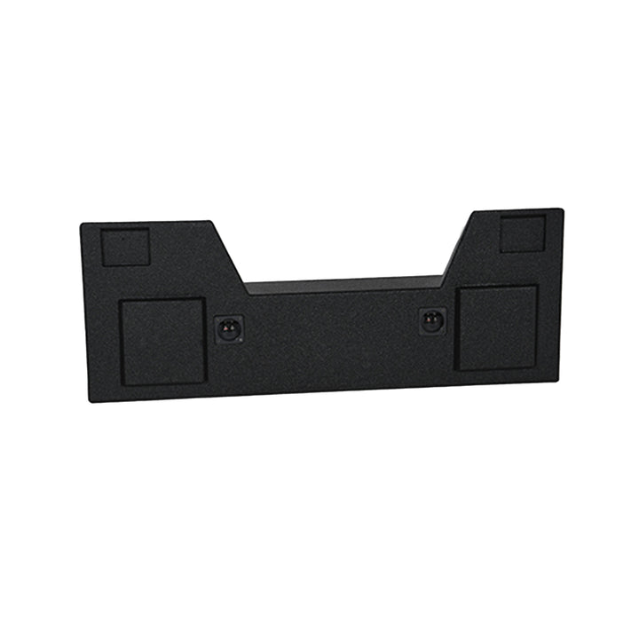 Q Power Dual 10" Subwoofer Enclosure, 2019+ Dodge Crew, Audio Box, Black