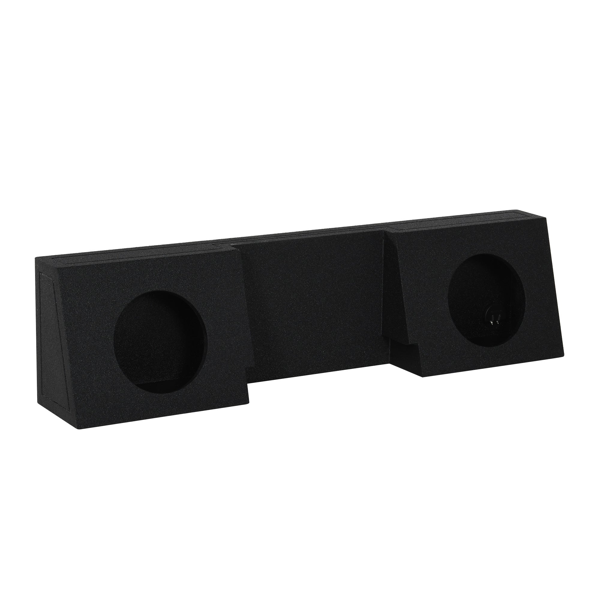 QPower Dual 12" Behind Seat Sub Box for Chevy Single Cab Q-Bomb (Open Box) - VMInnovations