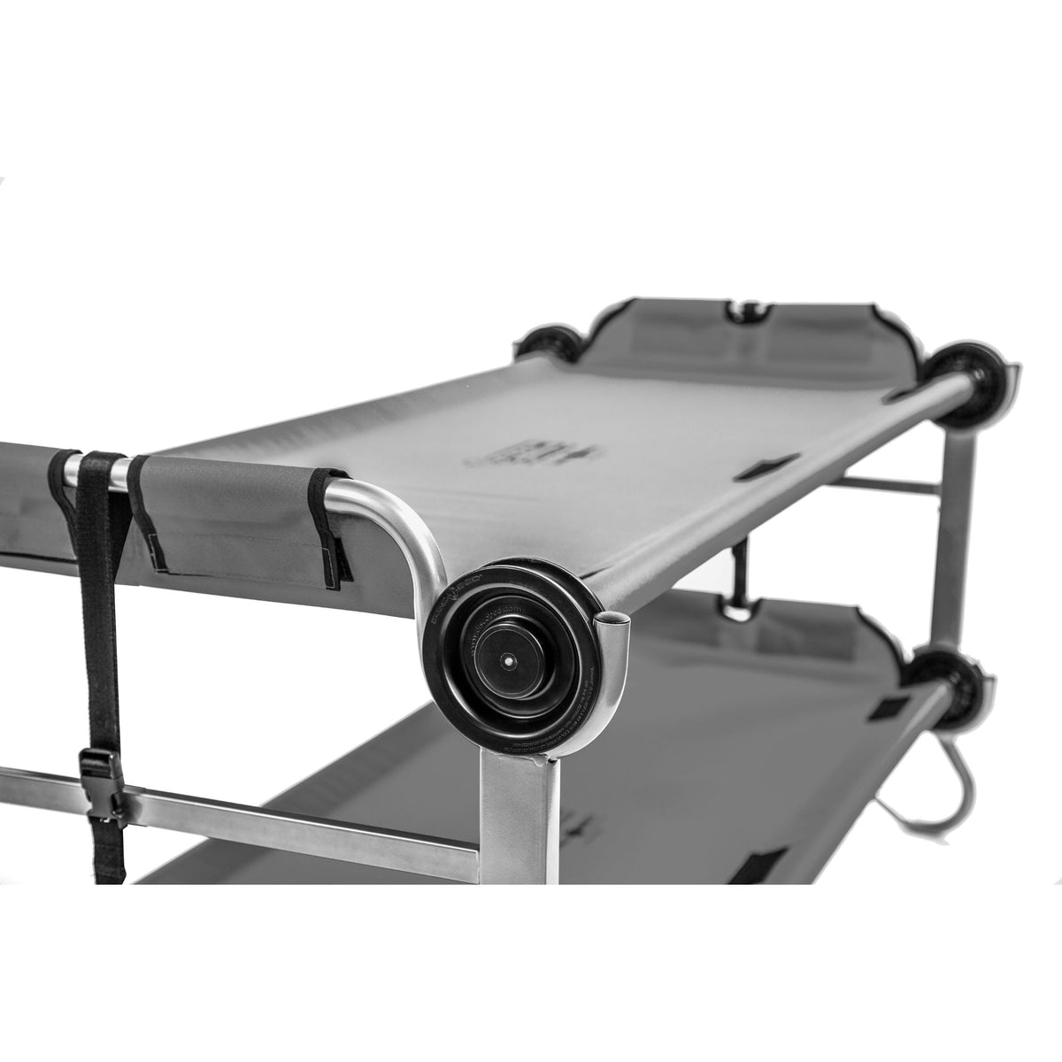 Disc-O-Bed Youth Double Cot Kid-O-Bunk, Storage Organizers & Carry Bag(Open Box) - VMInnovations