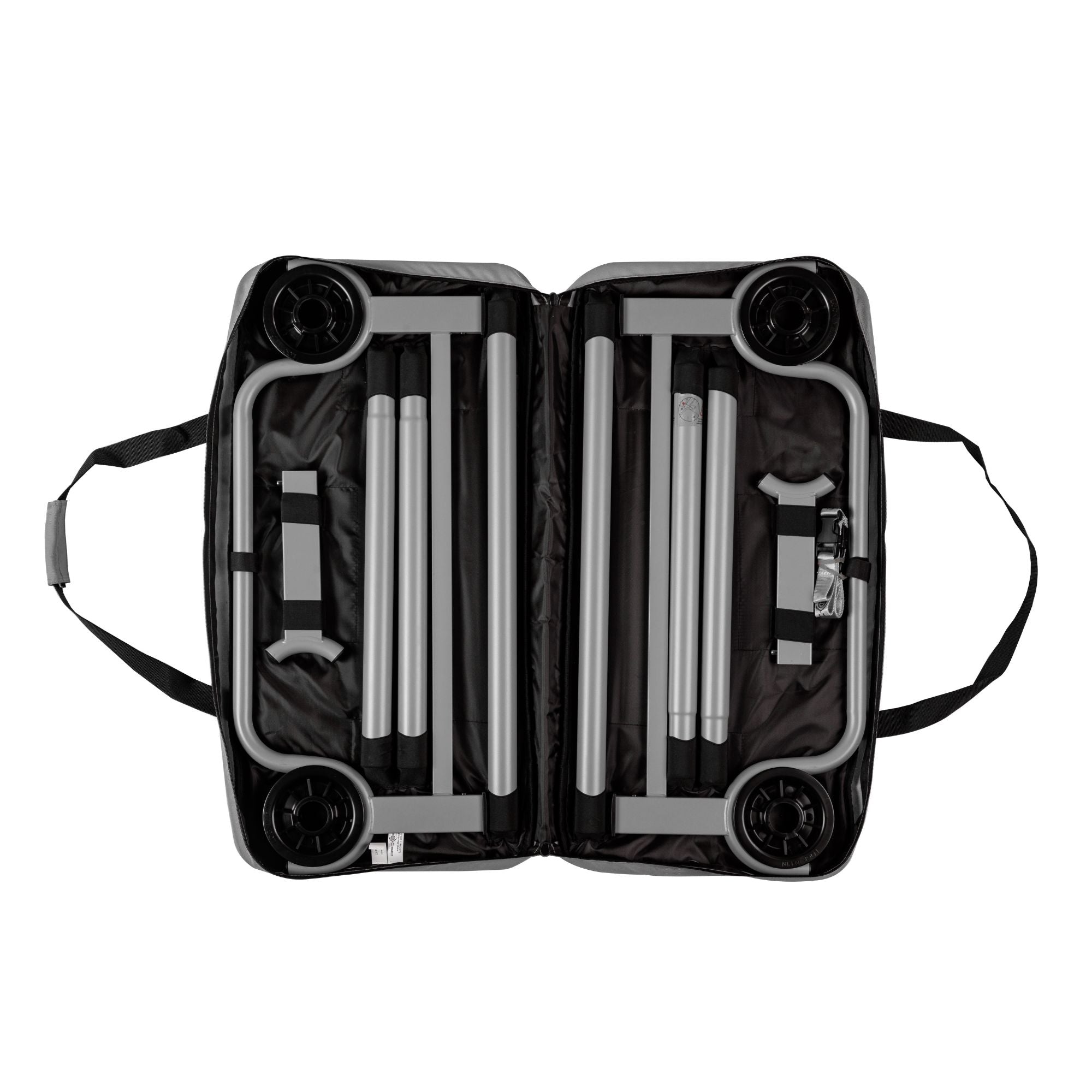 Disc-O-Bed Youth Single Cot Kid-O-Bed w/ Storage Organizer & Carry Bag(Open Box) - VMInnovations