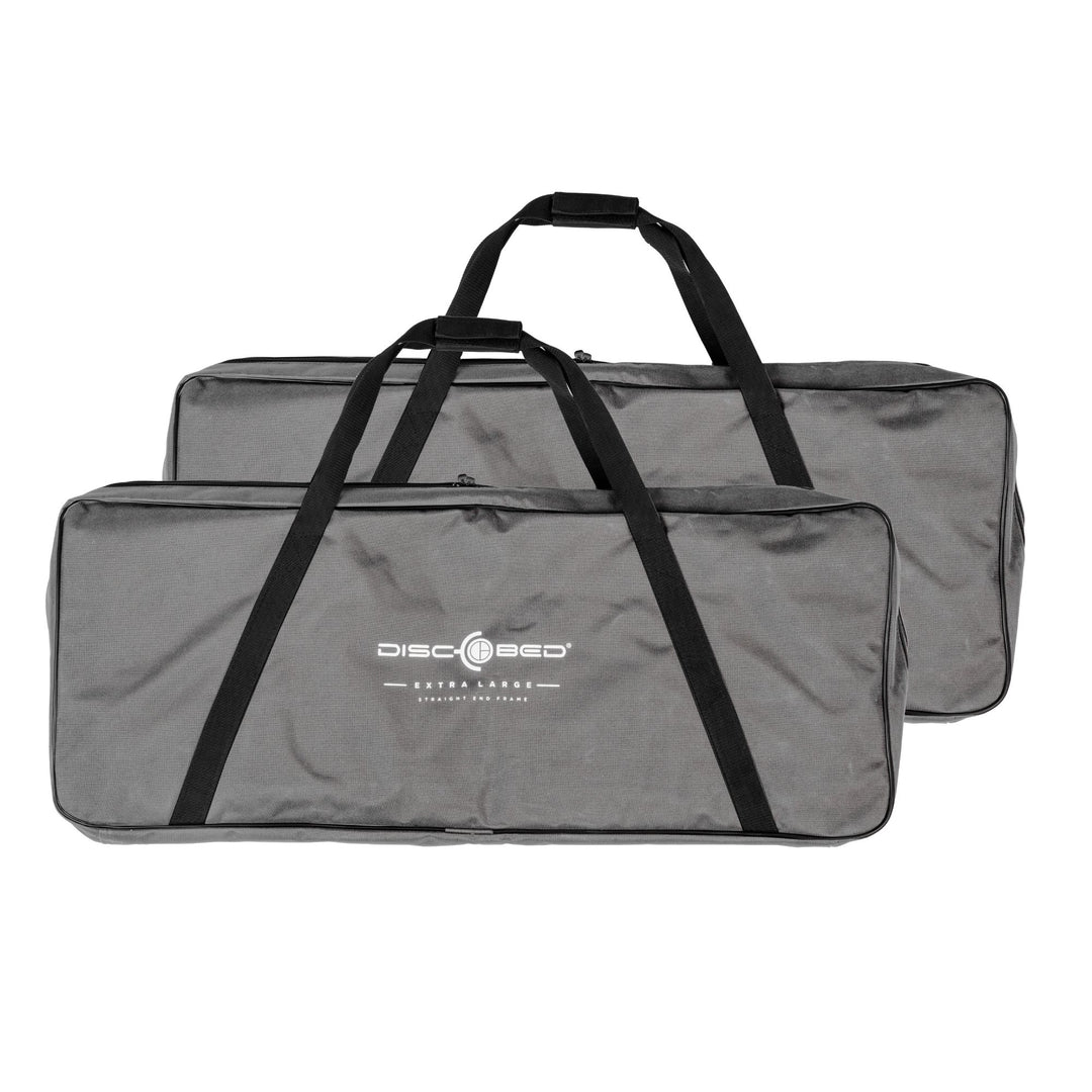 Disc-O-Bed Double Cot, Portable Sleep Solution for Tents & Cabins, Grey, XL