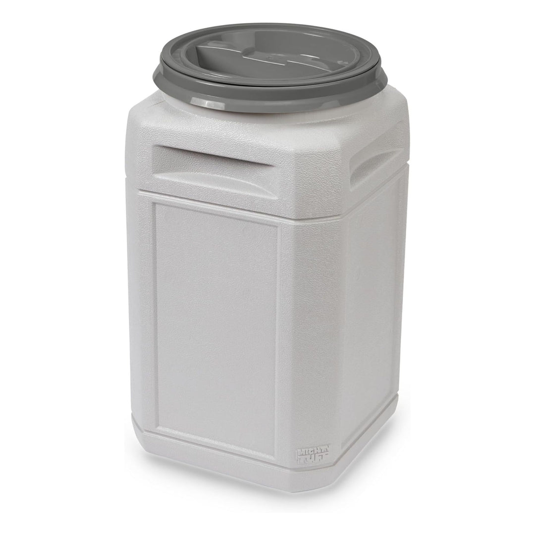 Mighty Tuff Pet Food Storage Container with Airtight Lid and Handles, 13 Gal - VMInnovations