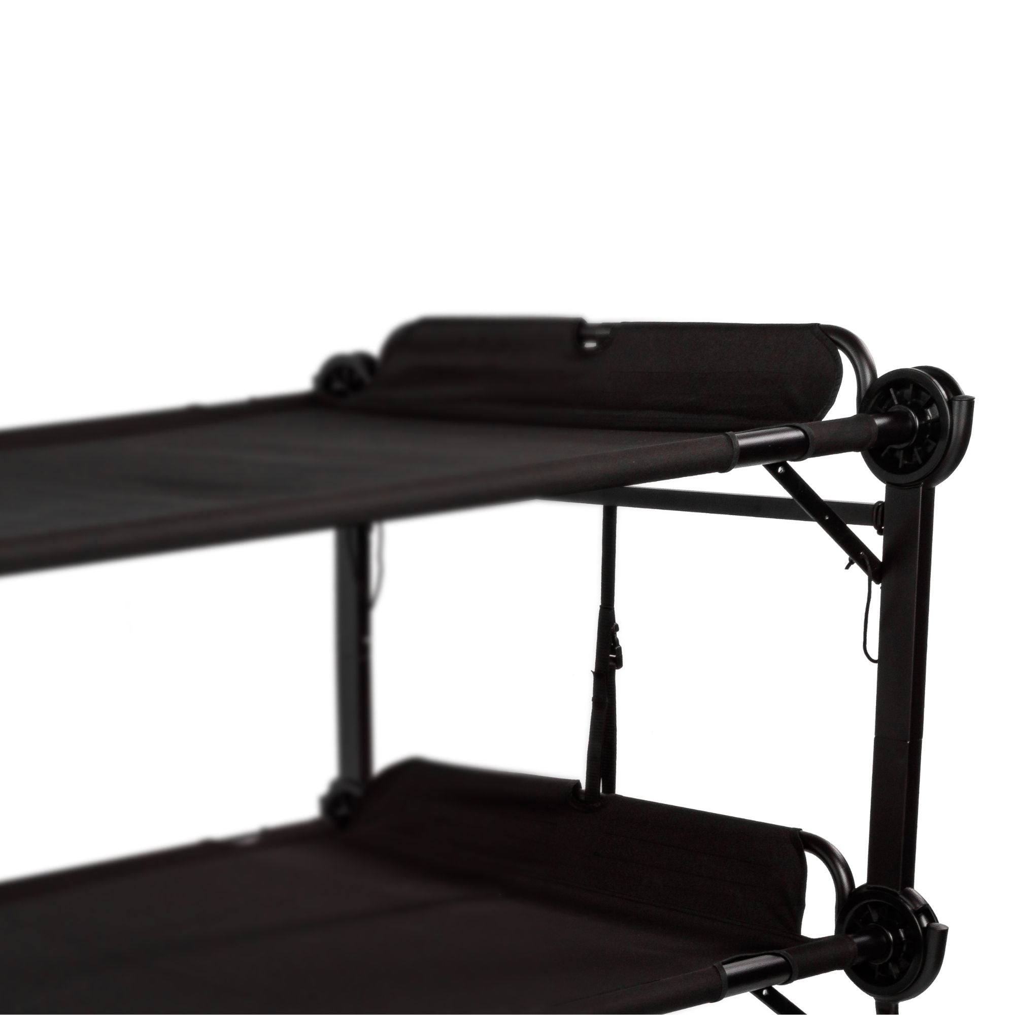 Disc-O-Bed 2XL Outdoor Convertible 2 Person Camping Bunking Cots(Open Box) - VMInnovations