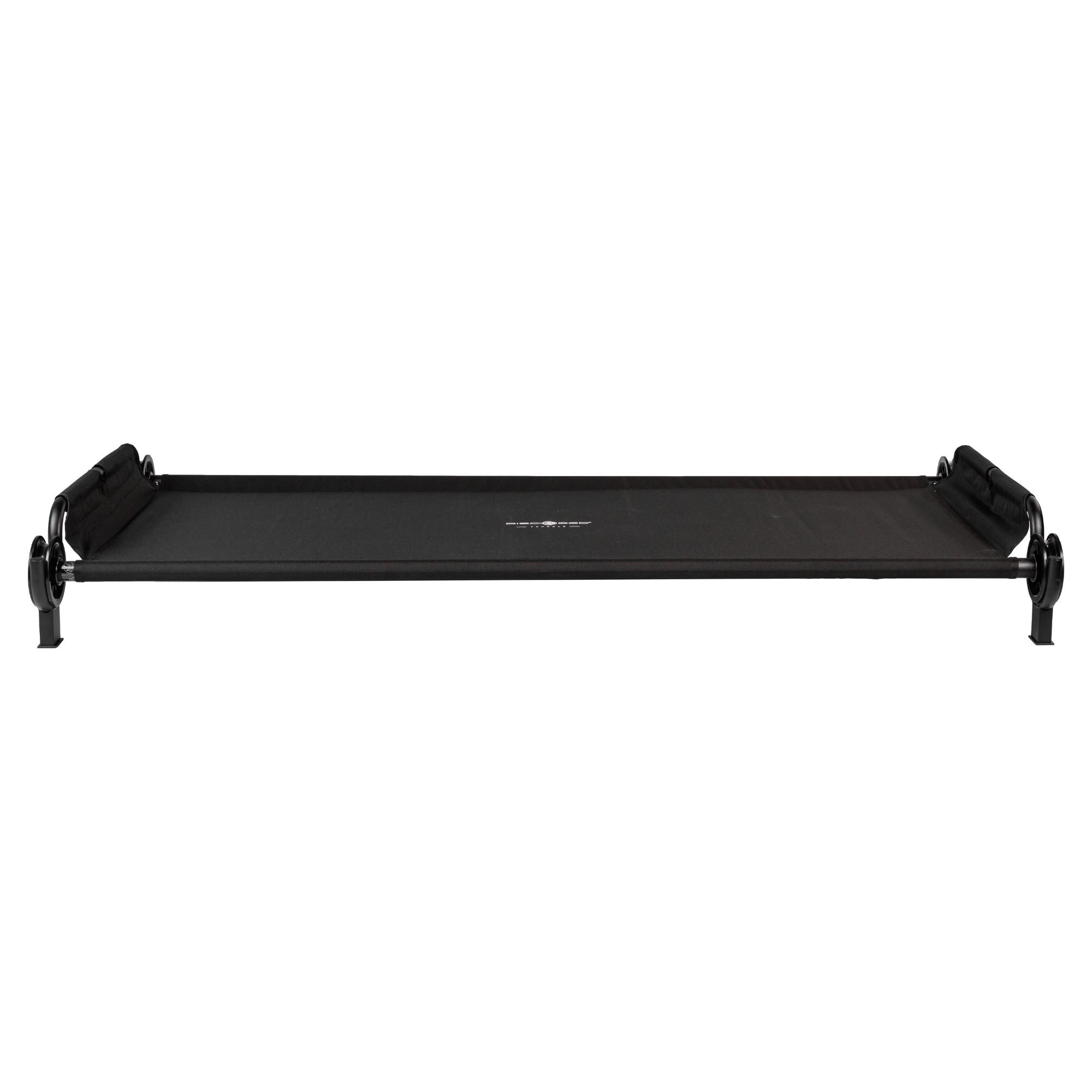 Disc-O-Bed Trundle Cot for XL or 2XL Bunk System with Zippered Carry Bag, Black - VMInnovations