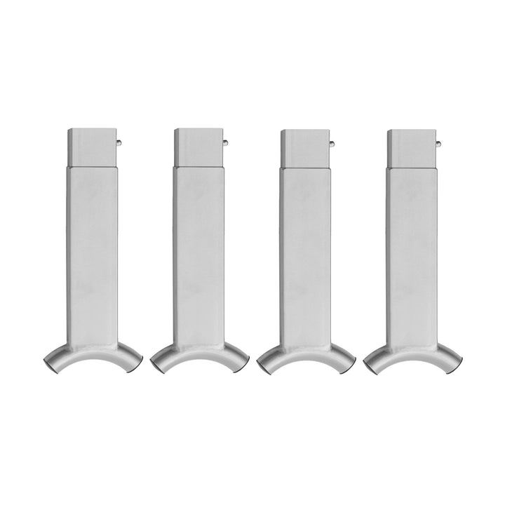 Disc-O-Bed Stack Adapter Kit for Kid-O-Bed and Kid-O-Bunk Cot Systems, Silver - VMInnovations