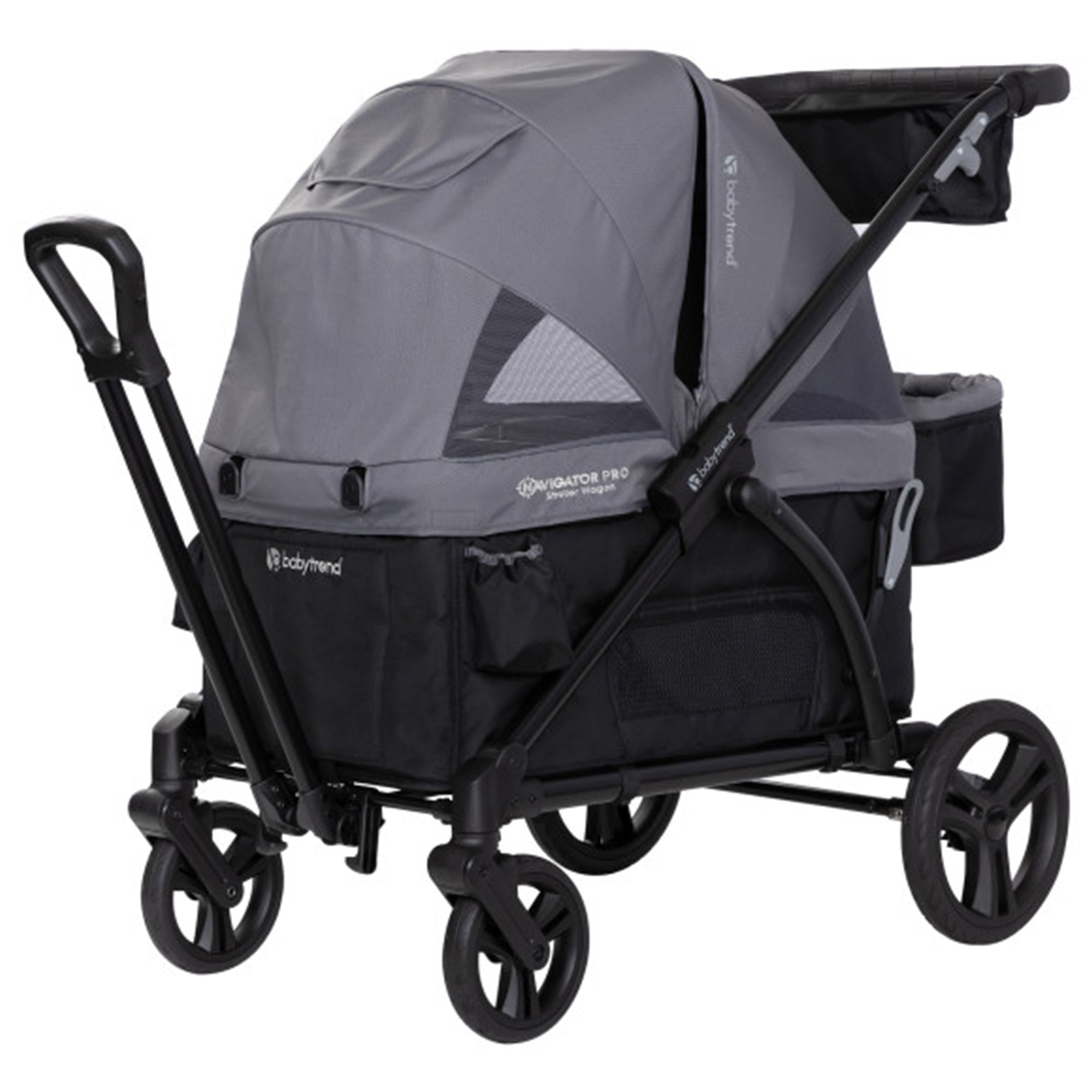 Baby Trend Stroller Wagon Seat2Mat Polyester Seat Insert Lie-Down Mat, Black (Open Box)