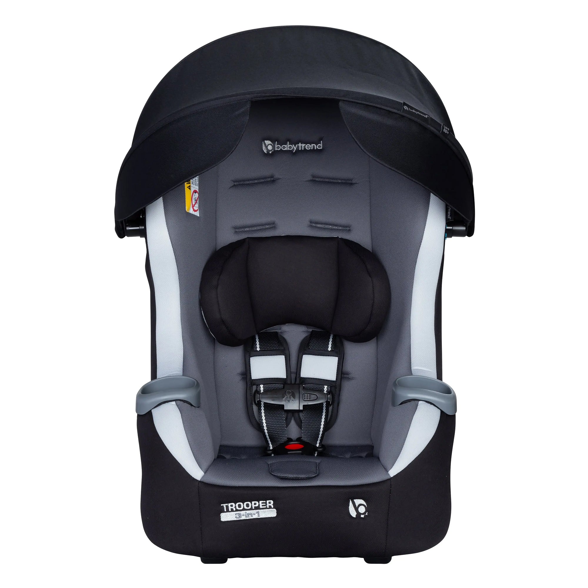 Baby Trend Trooper Plus 3-in-1 Convertible Car Seat with Canopy, Dash Twilight - VMInnovations