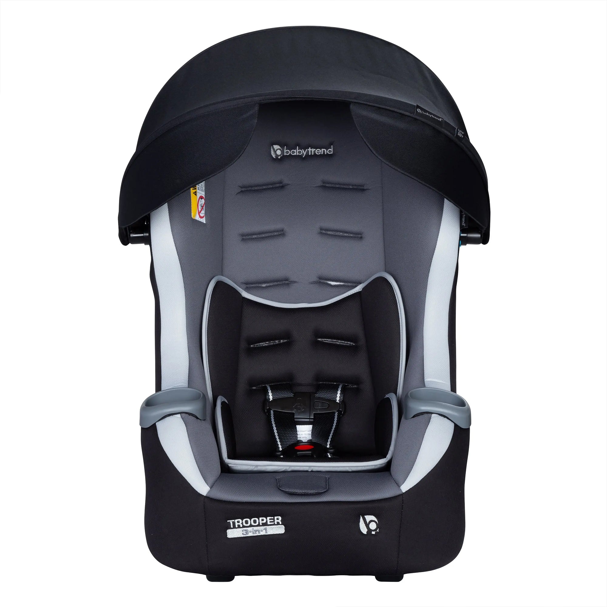 Baby Trend Trooper Plus 3-in-1 Convertible Car Seat with Canopy, Dash Twilight - VMInnovations