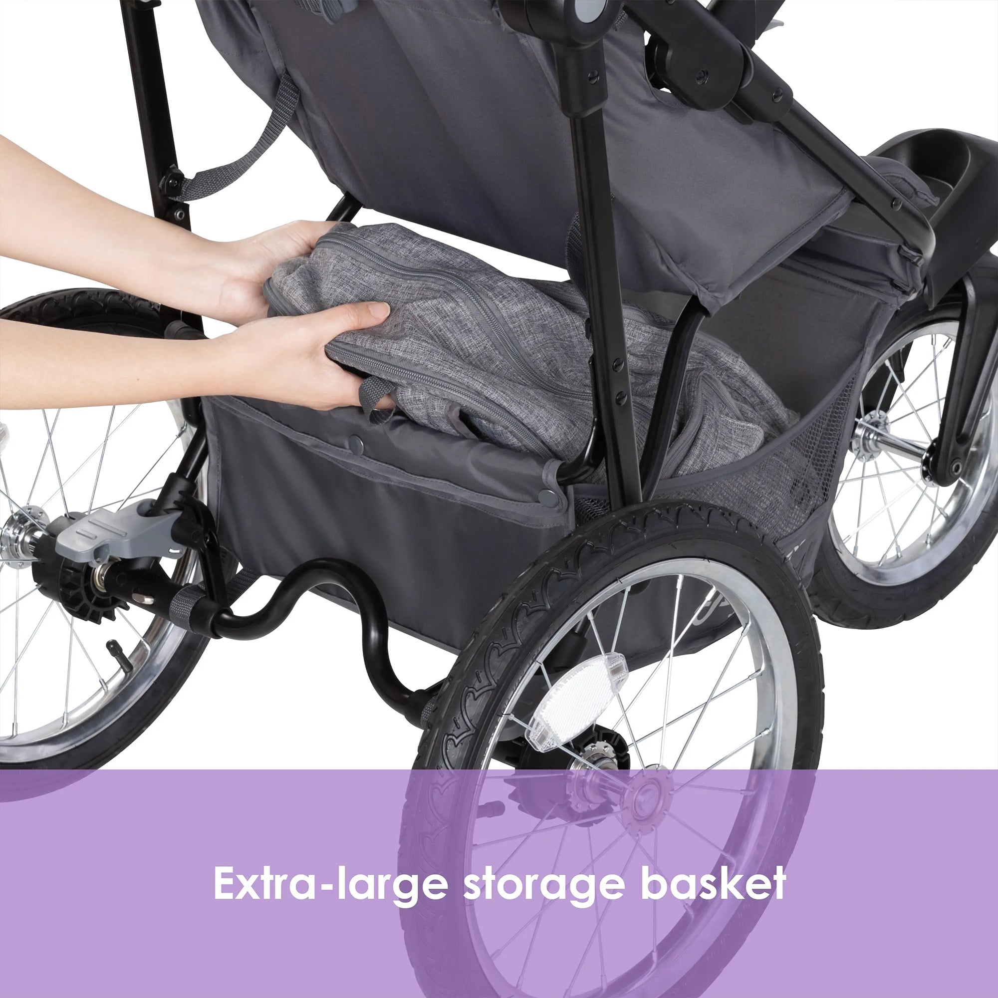 Baby Trend Travel System, Stroller and Car Seat Combo, Journey Jogger, Grey - VMInnovations