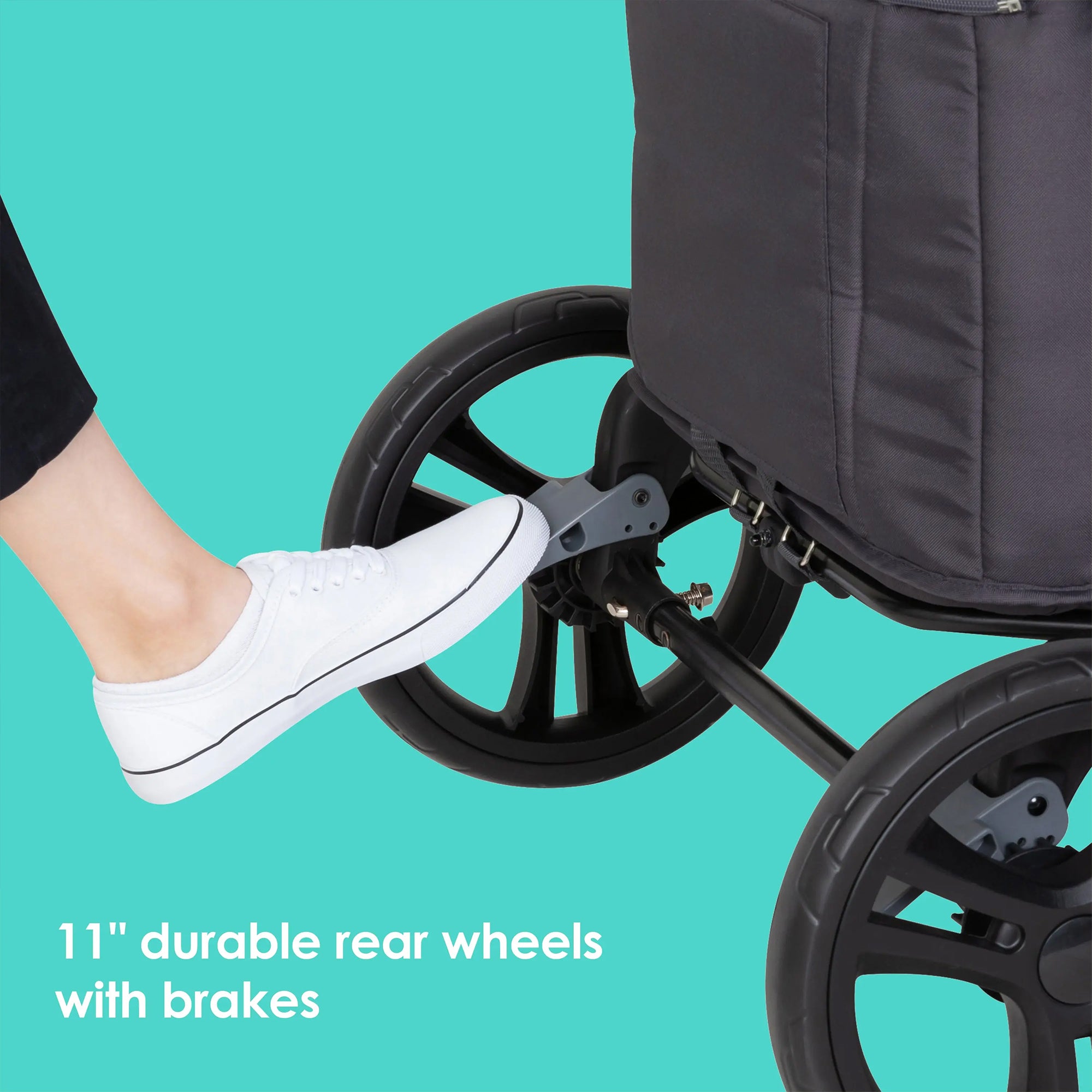 Baby Trend Navigator PLUS 2-in-1 Foldable Stroller Wagon with Canopy, Dash Plum - VMInnovations