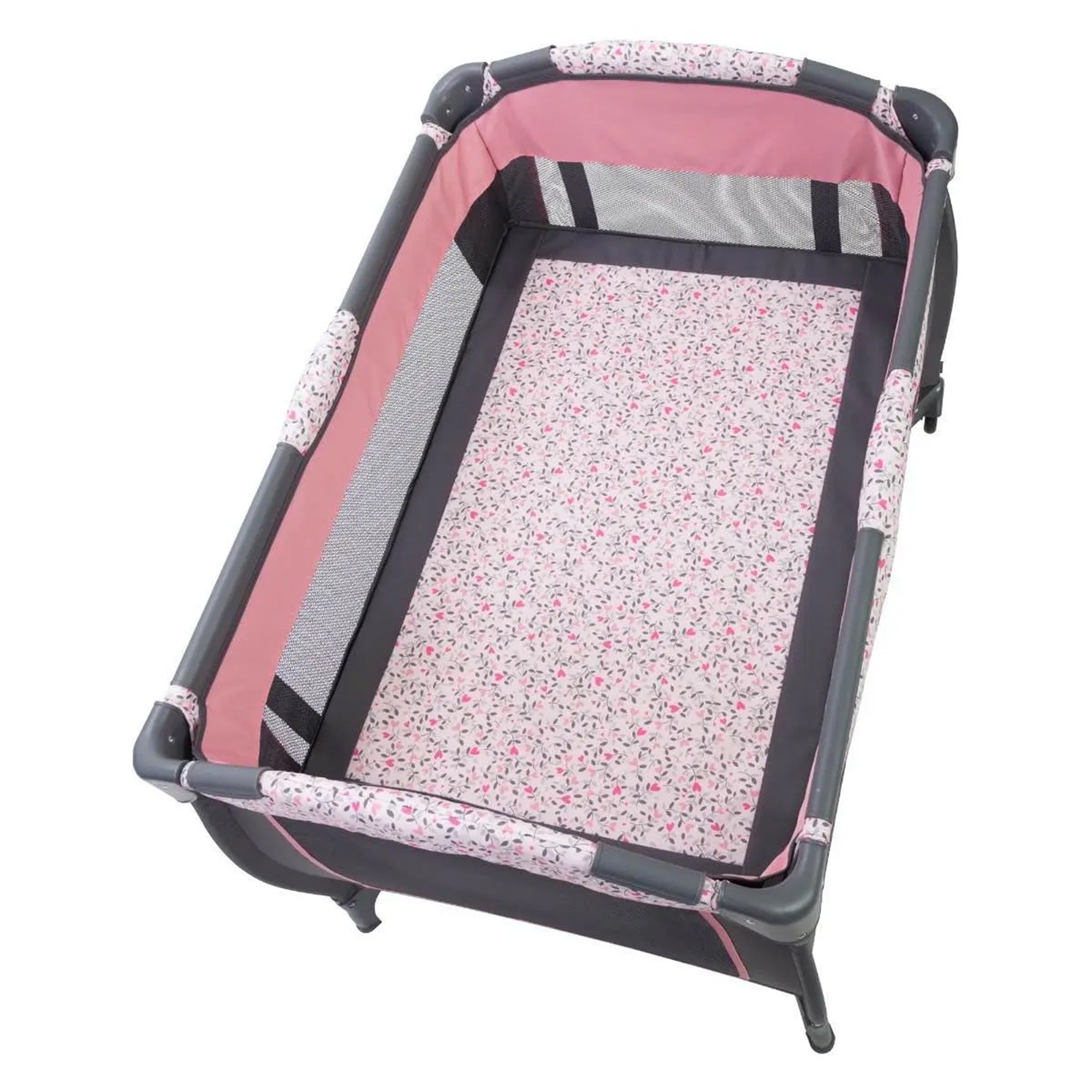 Baby Trend Trend-E Nursery Center Playard Portable Crib with Bassinet, April - VMInnovations
