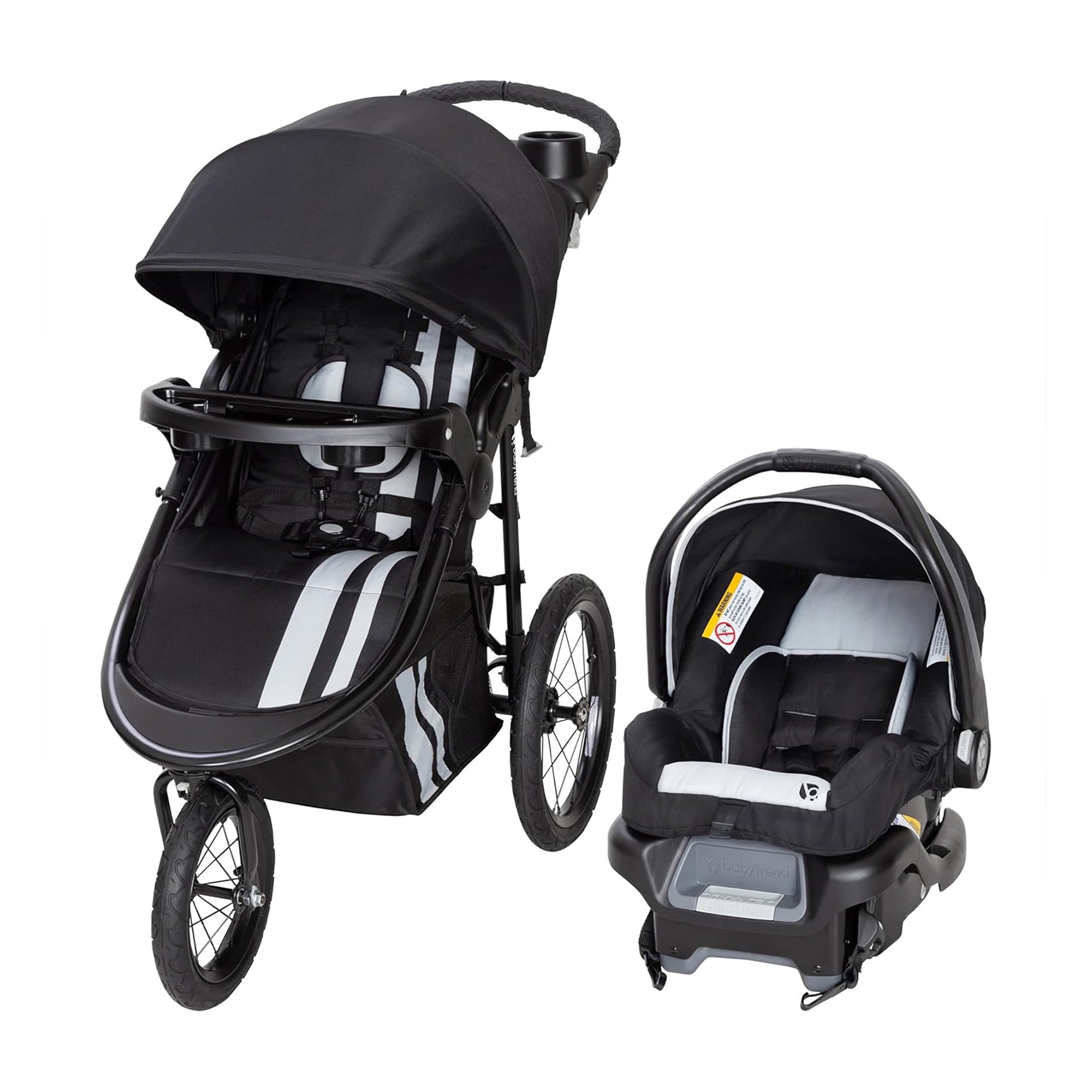 Baby Trend Cityscape Jogger Travel Stroller and Car Seat, Sparrow (Open Box) - VMInnovations