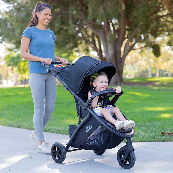Baby Trend Tango Pro Stroller Travel System with Ally 35 Infant Car Seat, Brown - VMInnovations