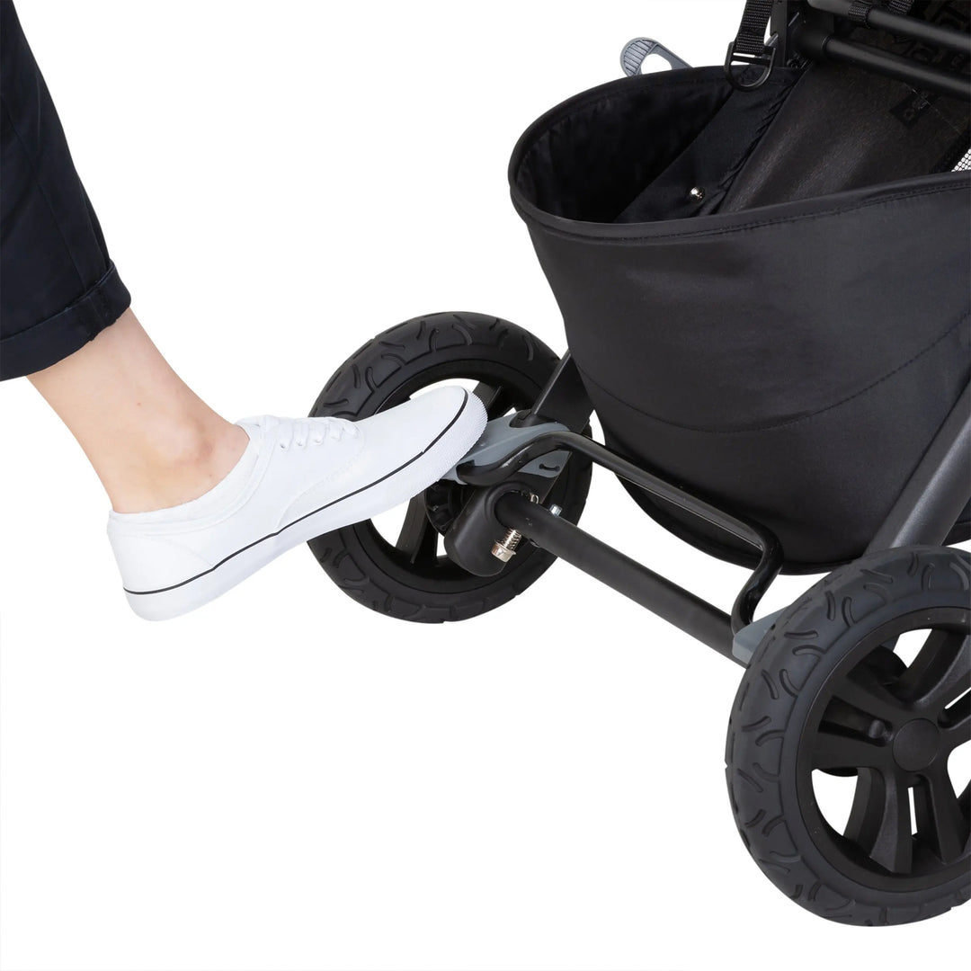 Baby Trend Tango Pro Stroller Travel System with Ally 35 Infant Car Seat, Brown - VMInnovations