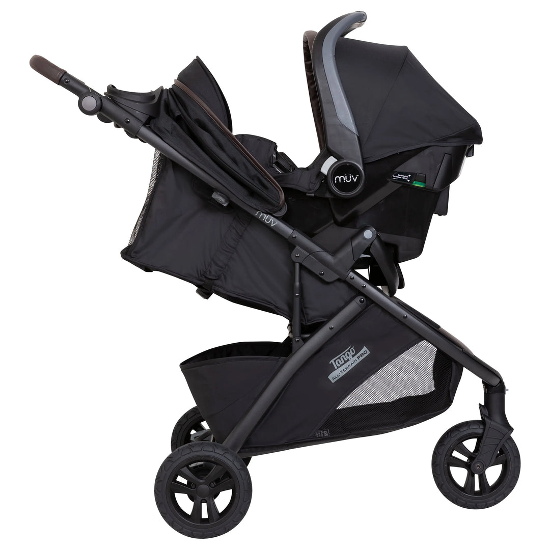 Baby Trend Tango Pro Stroller Travel System with Ally 35 Infant Car Seat, Brown - VMInnovations