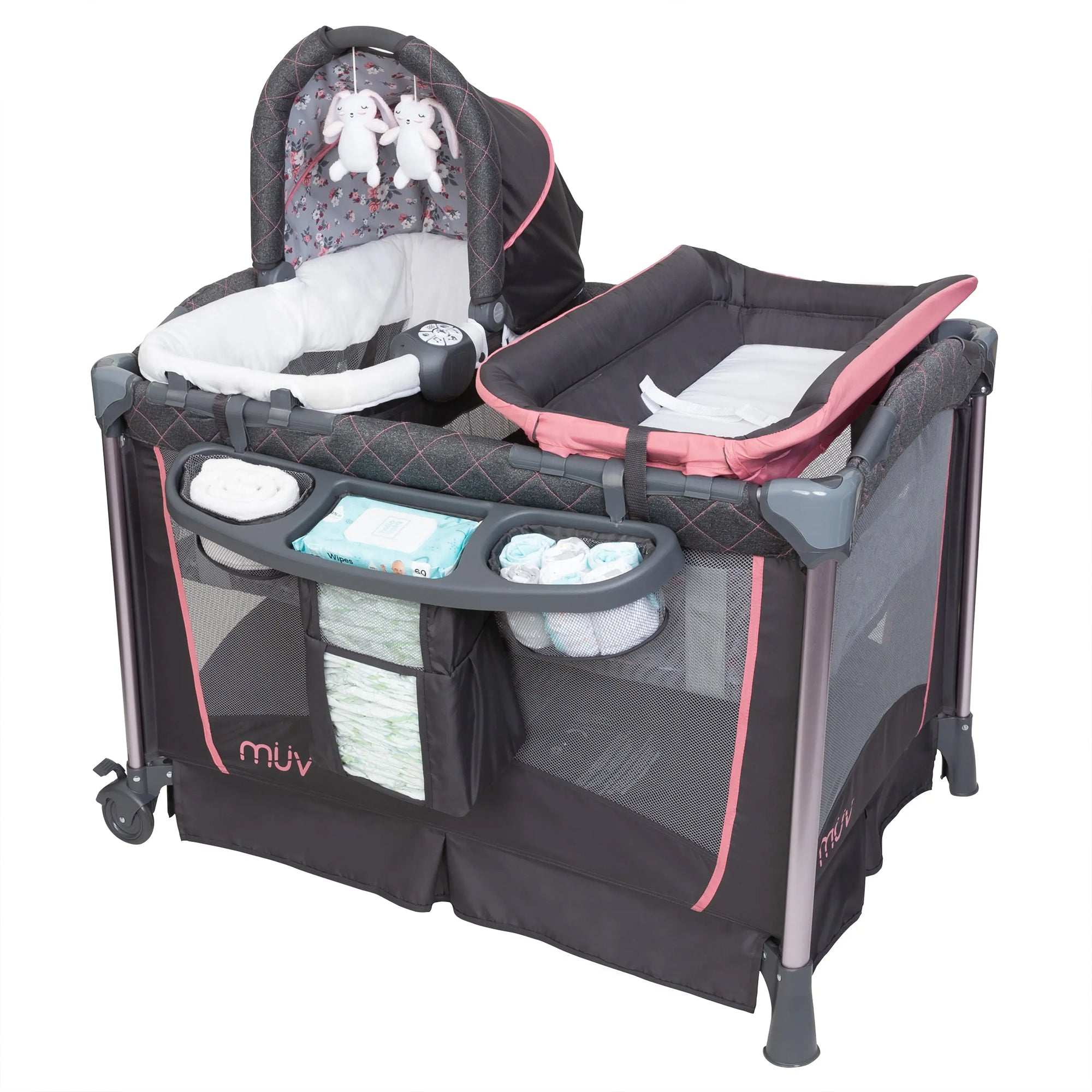 MUV by Baby Trend Custom Grow Nursery Center Playard, Jaclyn