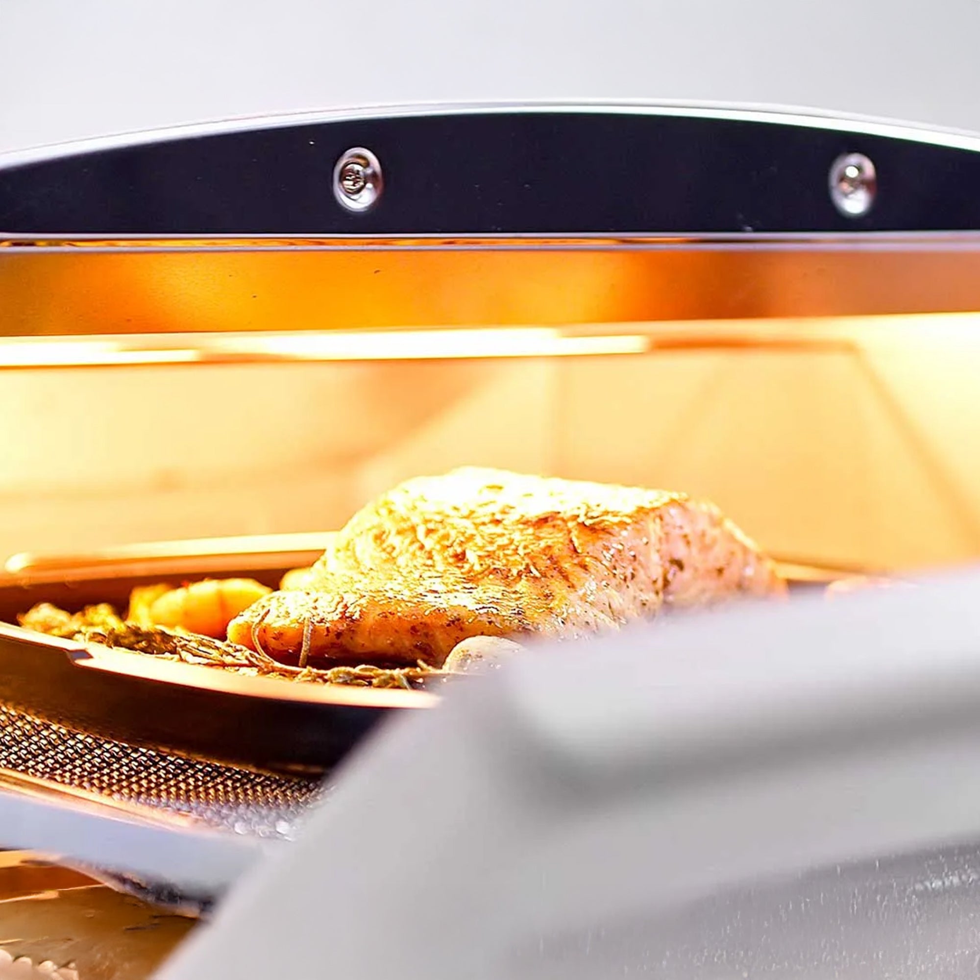 HeatMate Countertop Toaster Oven w/Graphite Technology & Accessories (Open Box) - VMInnovations