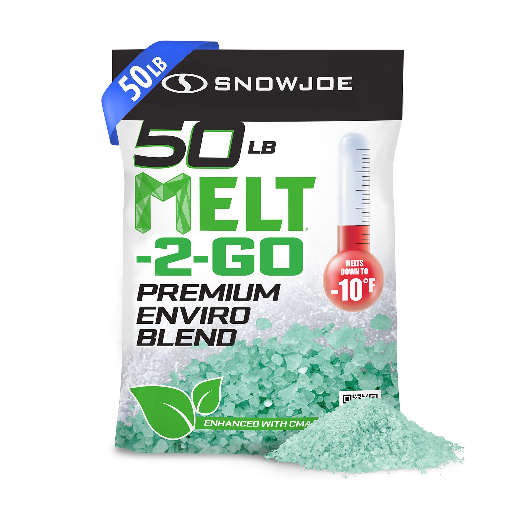 Snow Joe Windshield Ice Scraper and Snow Removal Broom with Ice Pellets Deicer