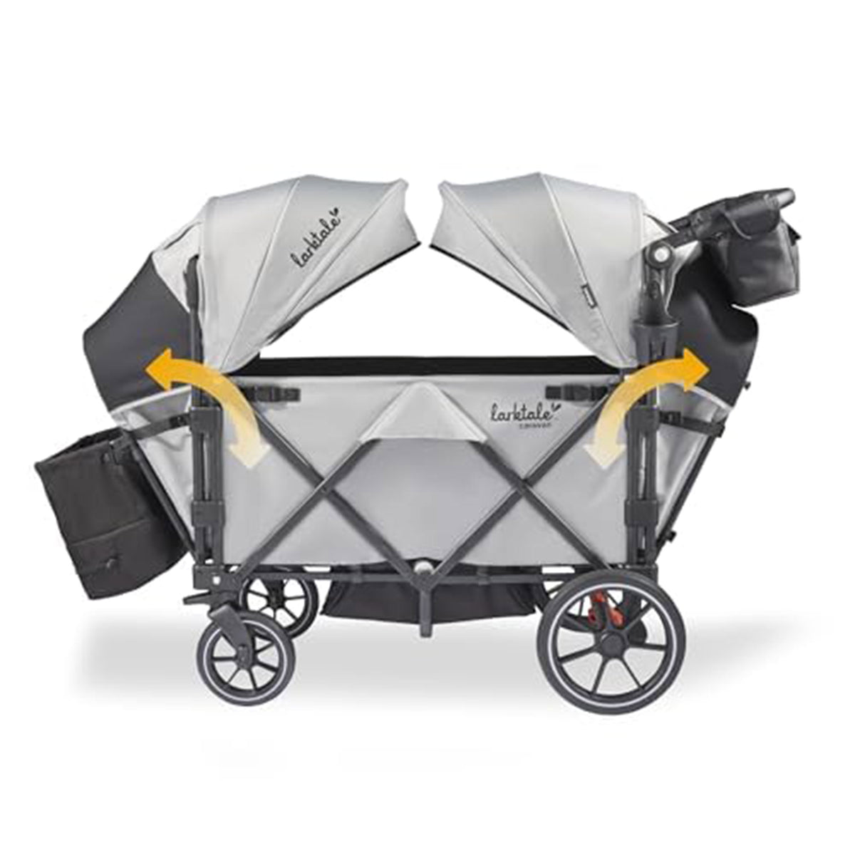 Larktale Caravan V3 Stroller, 2-Seater Kids Wagon, 207 lb Capacity (Open Box) - VMInnovations
