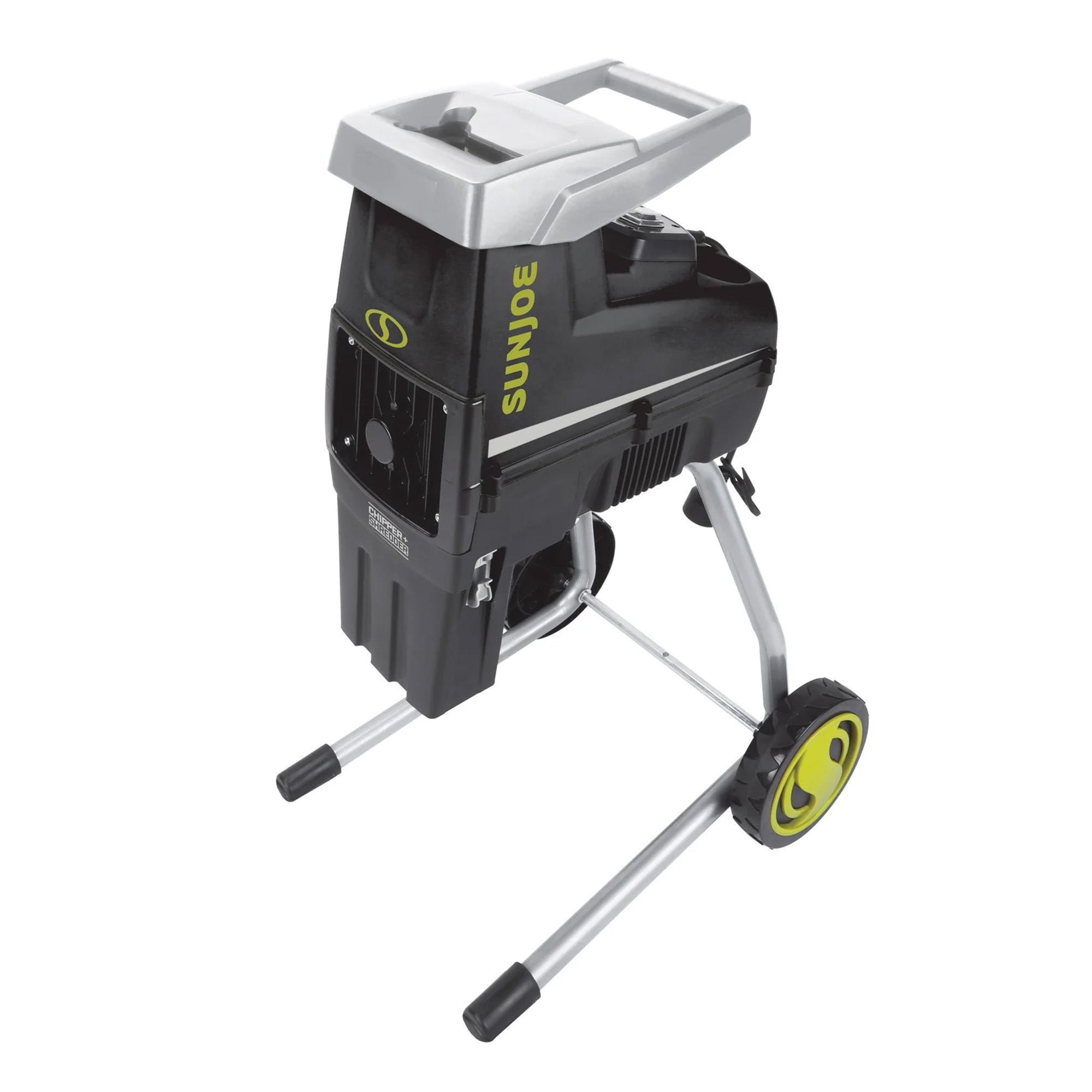 Sun Joe Silent Wood Chipper Shredder, 15Amp Machine with 1.7" Diameter(Open Box) - VMInnovations