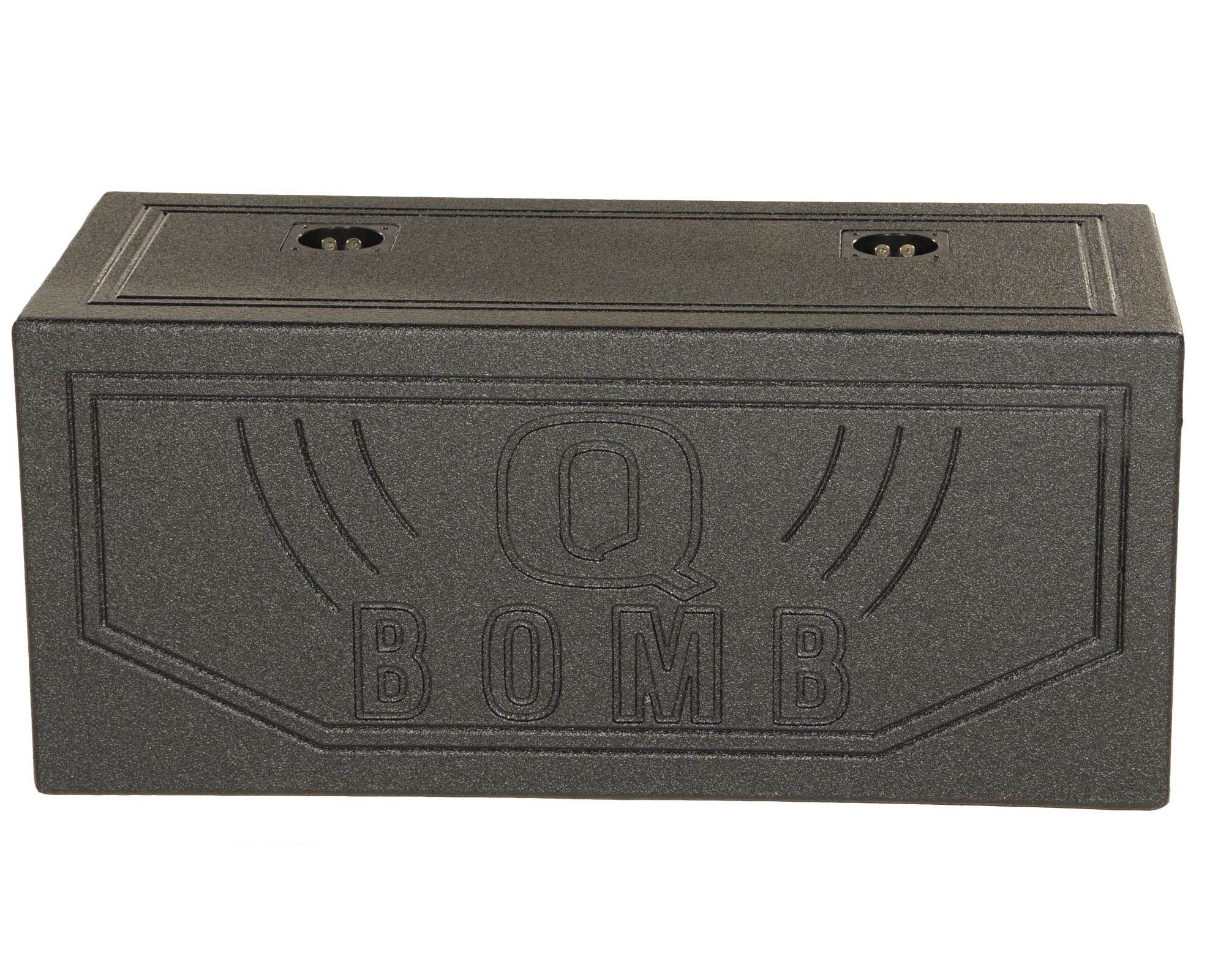 Q-POWER QBOMB15V 15" Dual Vented Car Audio Subwoofer Sub Box Enclosure(Open Box) - VMInnovations