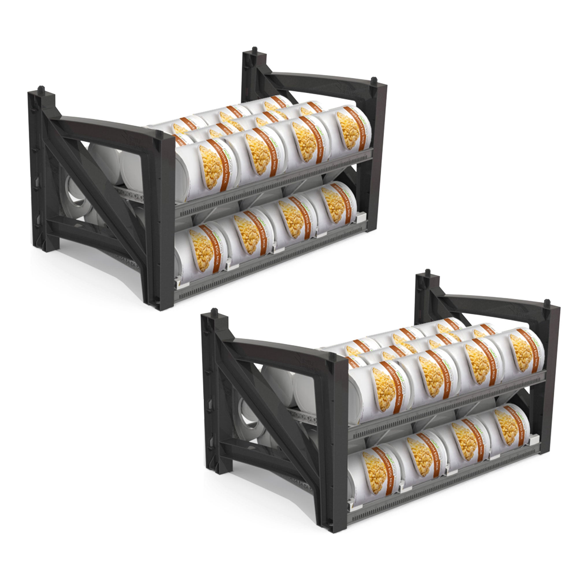 Shelf Reliance Cansolidator Max 60 Soup & Large Canned Storage, USA Made, 2 Pack - VMInnovations