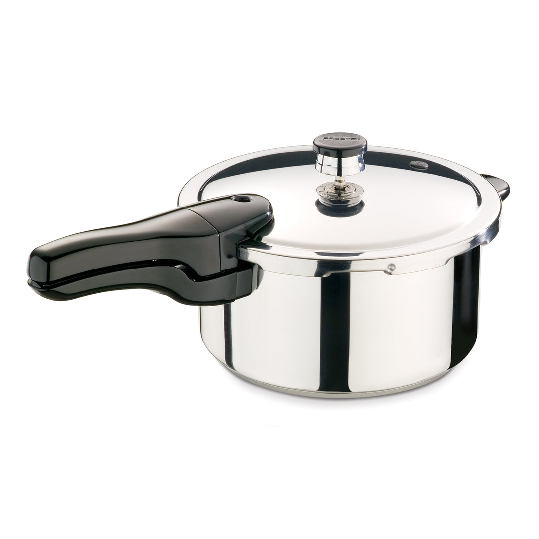 Presto 01341 4 Quart Stainless Steel Pressure Cooker, Tri Clad Base,Silver(Used)