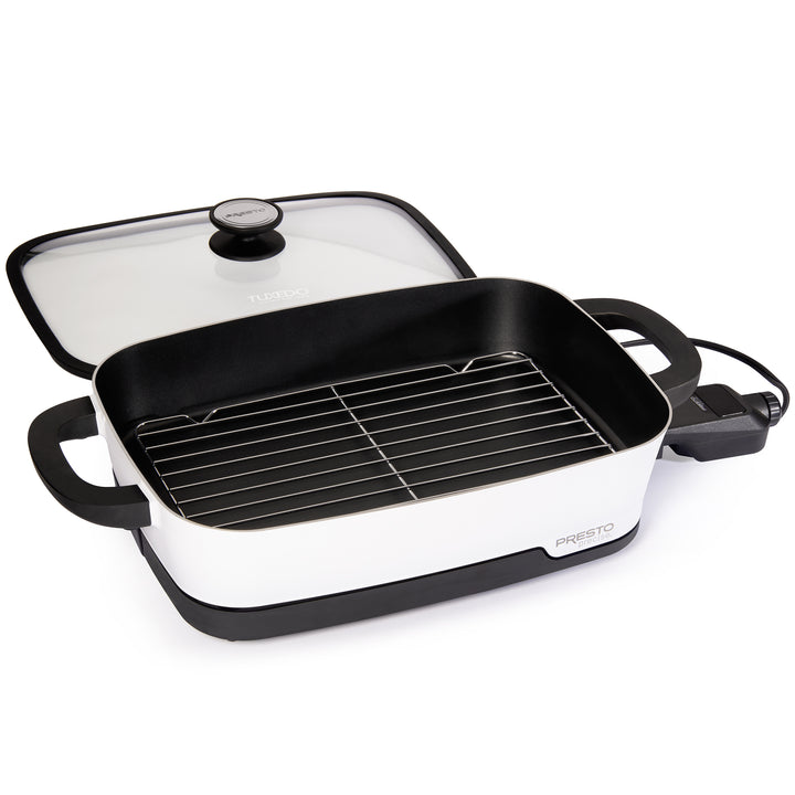 Presto Tuxedo Digital Precision Skillet Nonstick Kitchen Multi-Cooker, 16 Inch - VMInnovations