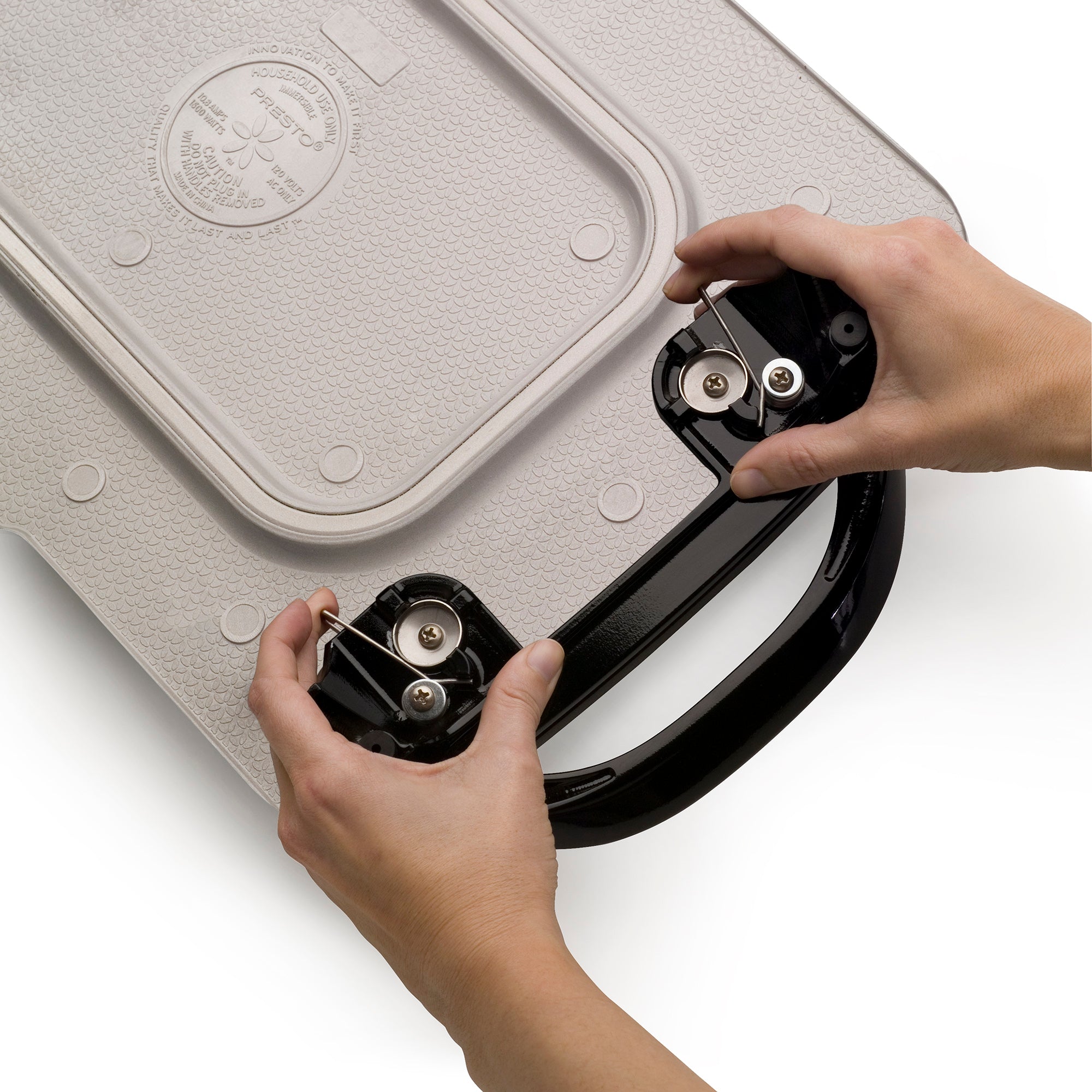 Presto 22" Electric Griddle with Removable Handles and Nonstick Cooking Surface (Used) - VMInnovations