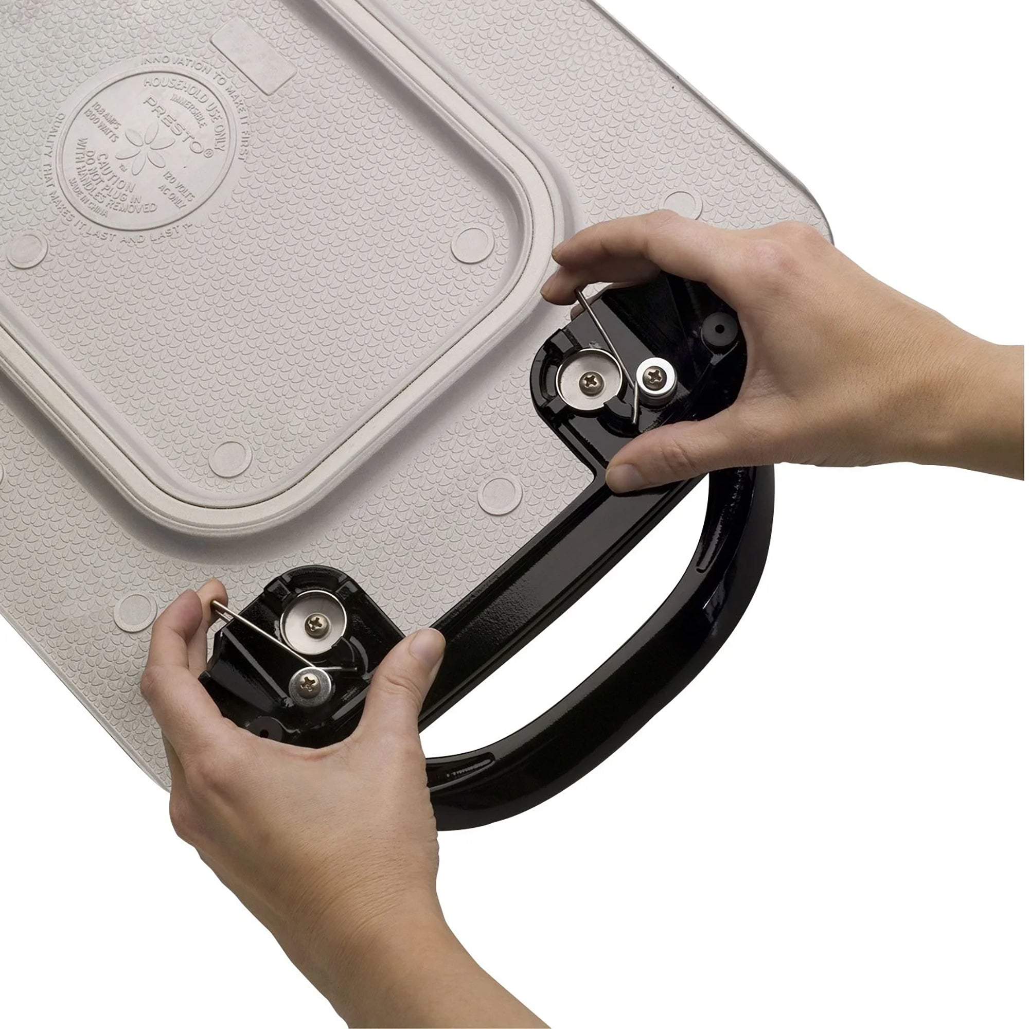Presto 22" Electric Griddle with Removable Handles & Ceramic Nonstick (Open Box) - VMInnovations