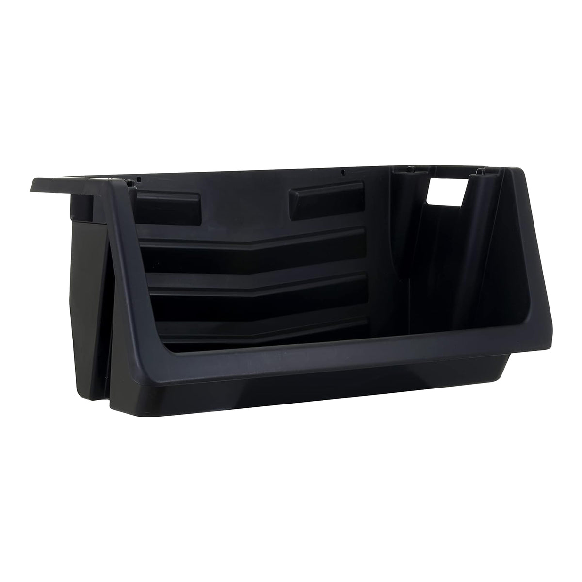 Mighty Tuff 3PK Nesting Stackable Bins Heavy Duty Space Saving Storage(Open Box) - VMInnovations