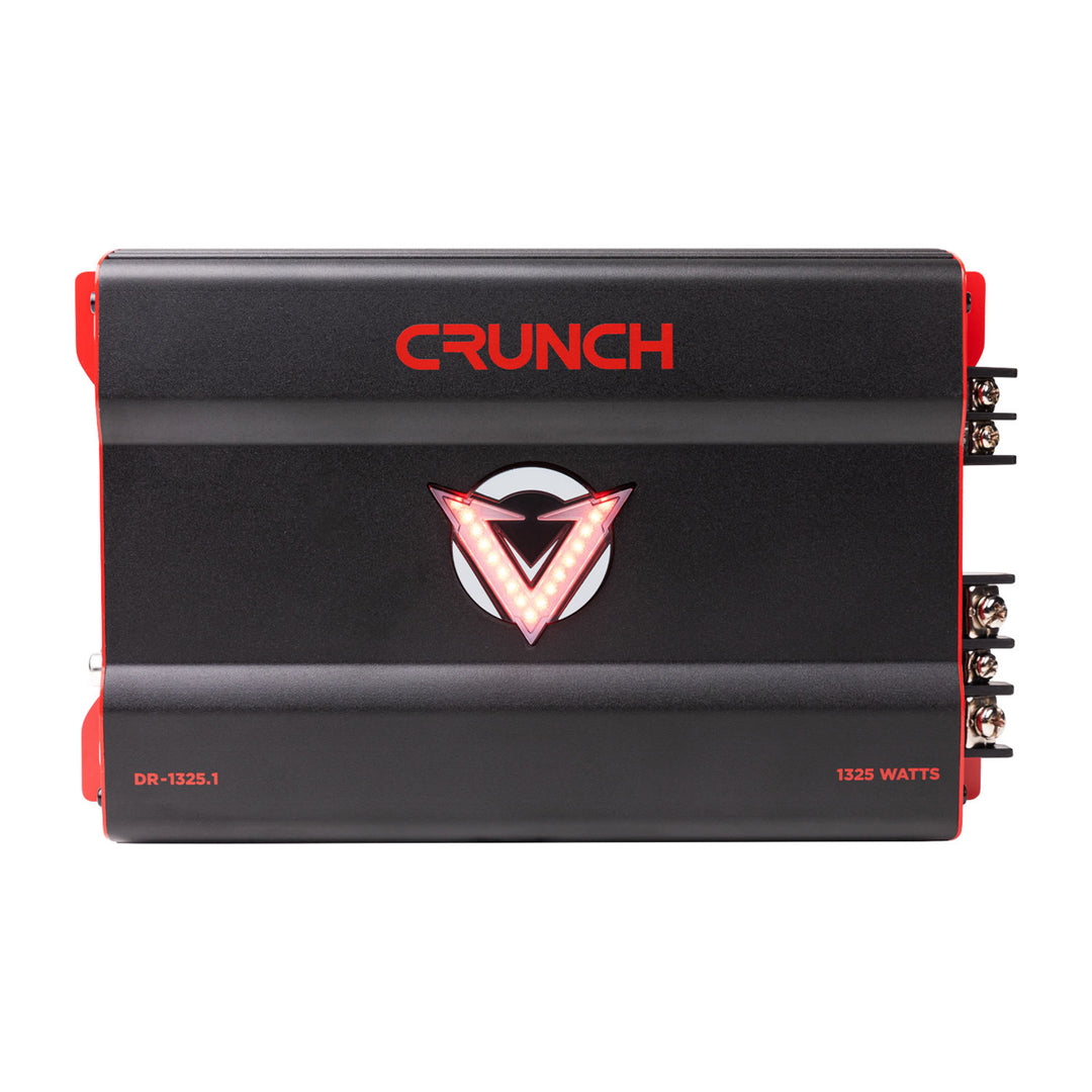 Crunch 1325W Mono block Subwoofer Car Audio Amplifier with Adjustable Crossovers - VMInnovations