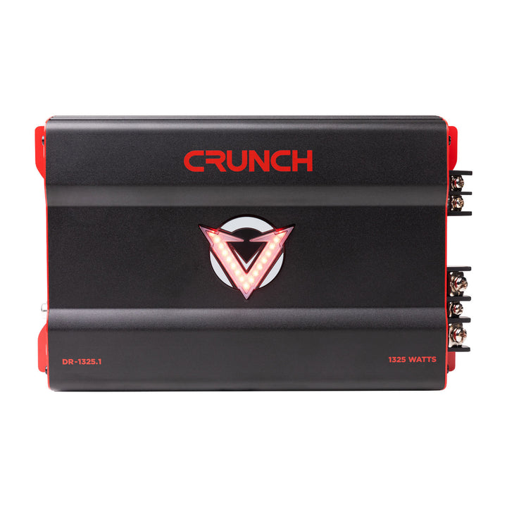 Crunch 1325W Mono block Subwoofer Car Audio Amplifier with Adjustable Crossovers - VMInnovations