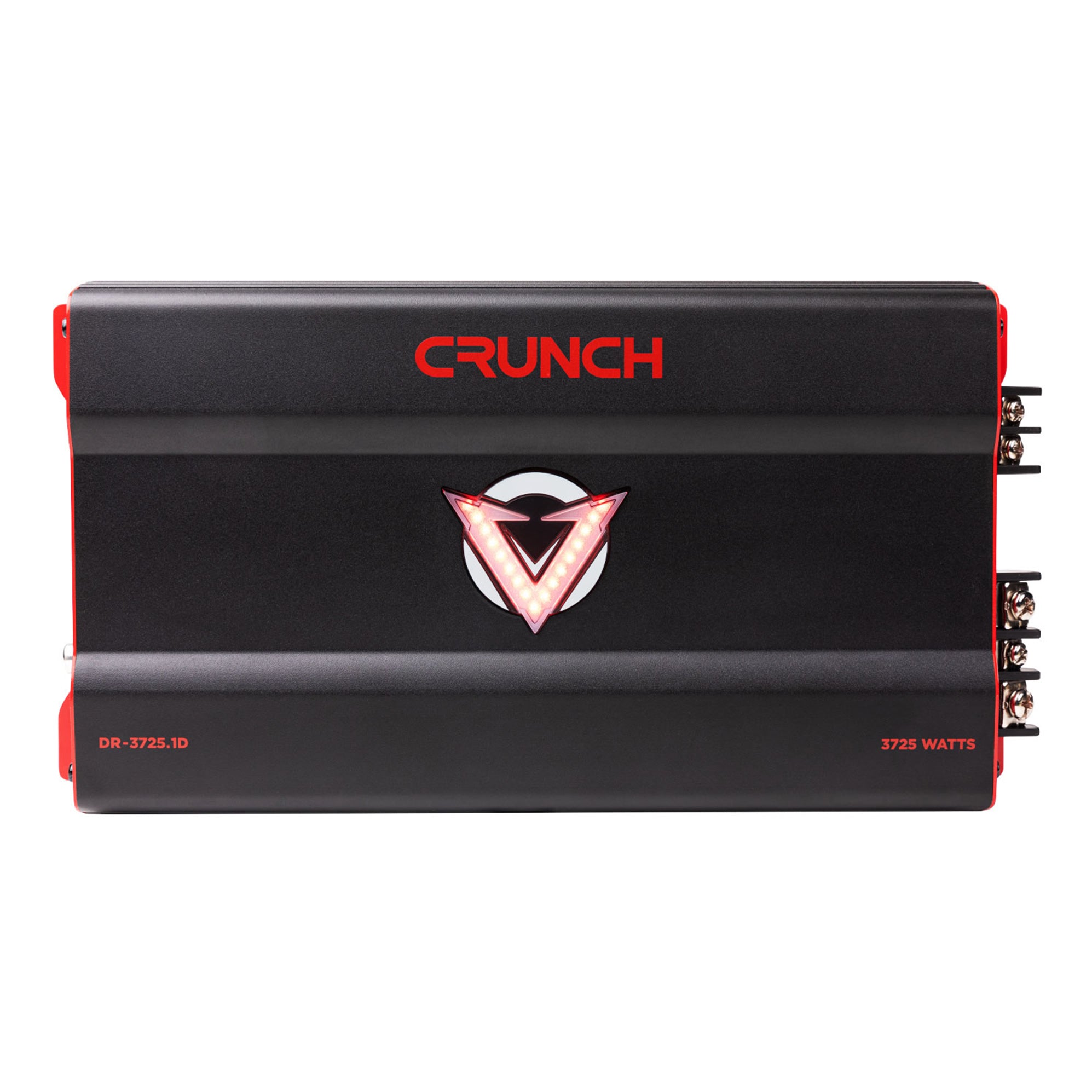 Crunch 3725W Monoblock Subwoofer Car Audio Amp, Adjustable Crossovers, Bass Knob - VMInnovations