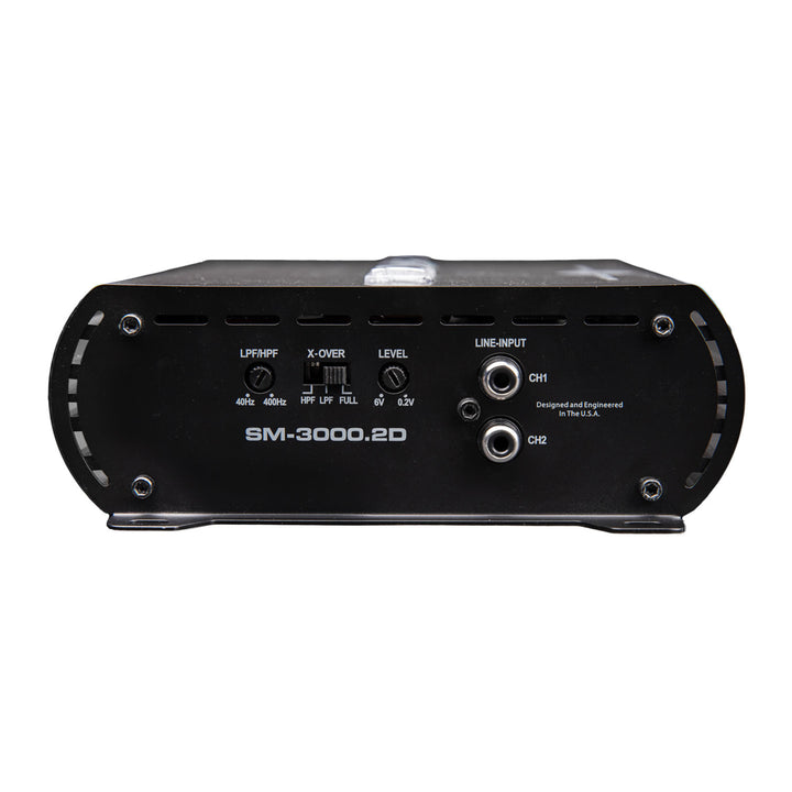 Autotek 3000W 2 Channel Car Audio Amplifier Bass Knob, Street Machine SM-3000.2D - VMInnovations