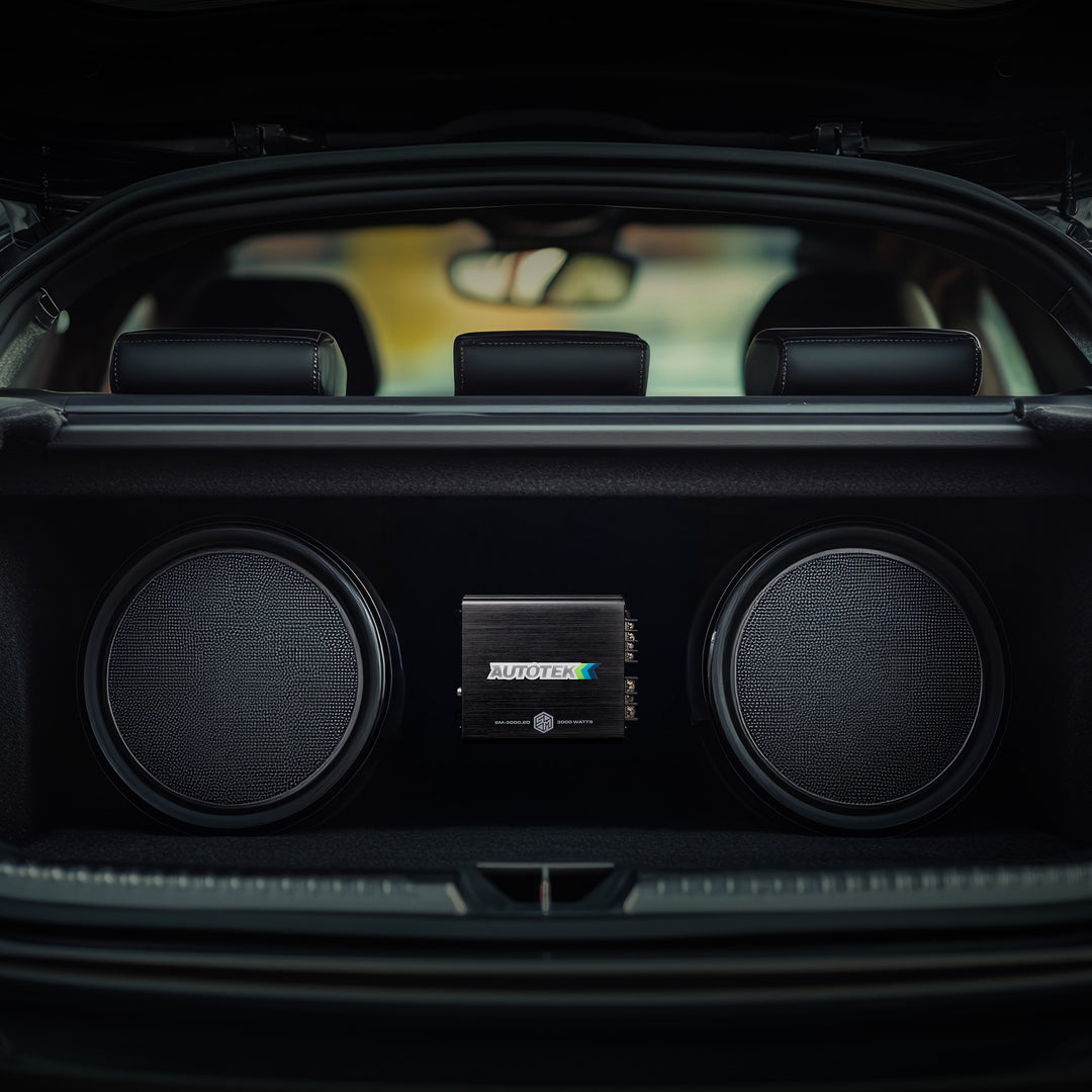Autotek 3000W 2 Channel Car Audio Amplifier Bass Knob, Street Machine SM-3000.2D - VMInnovations