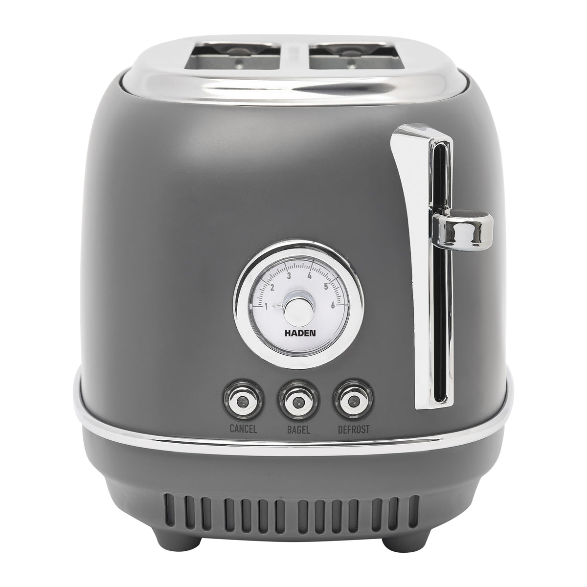 Haden Chelsea Stainless Steel 2 Slice Toaster, Extra Wide Slots (Open Box) - VMInnovations