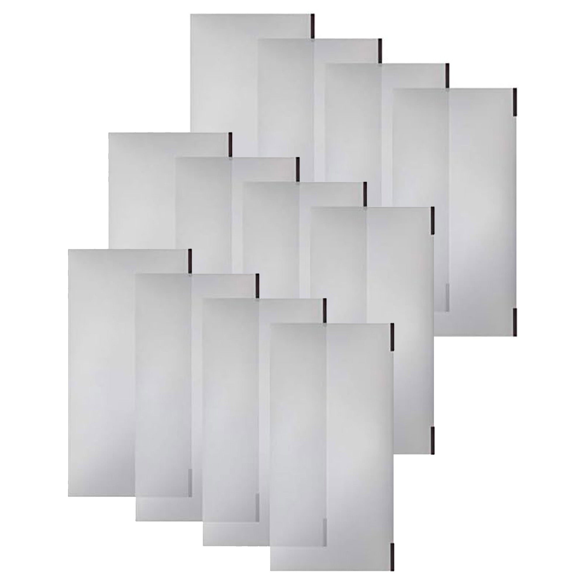 Origami Set of 12 Magnetic Wire Shelf Liners for R4 and R5 Series Storage Racks - VMInnovations