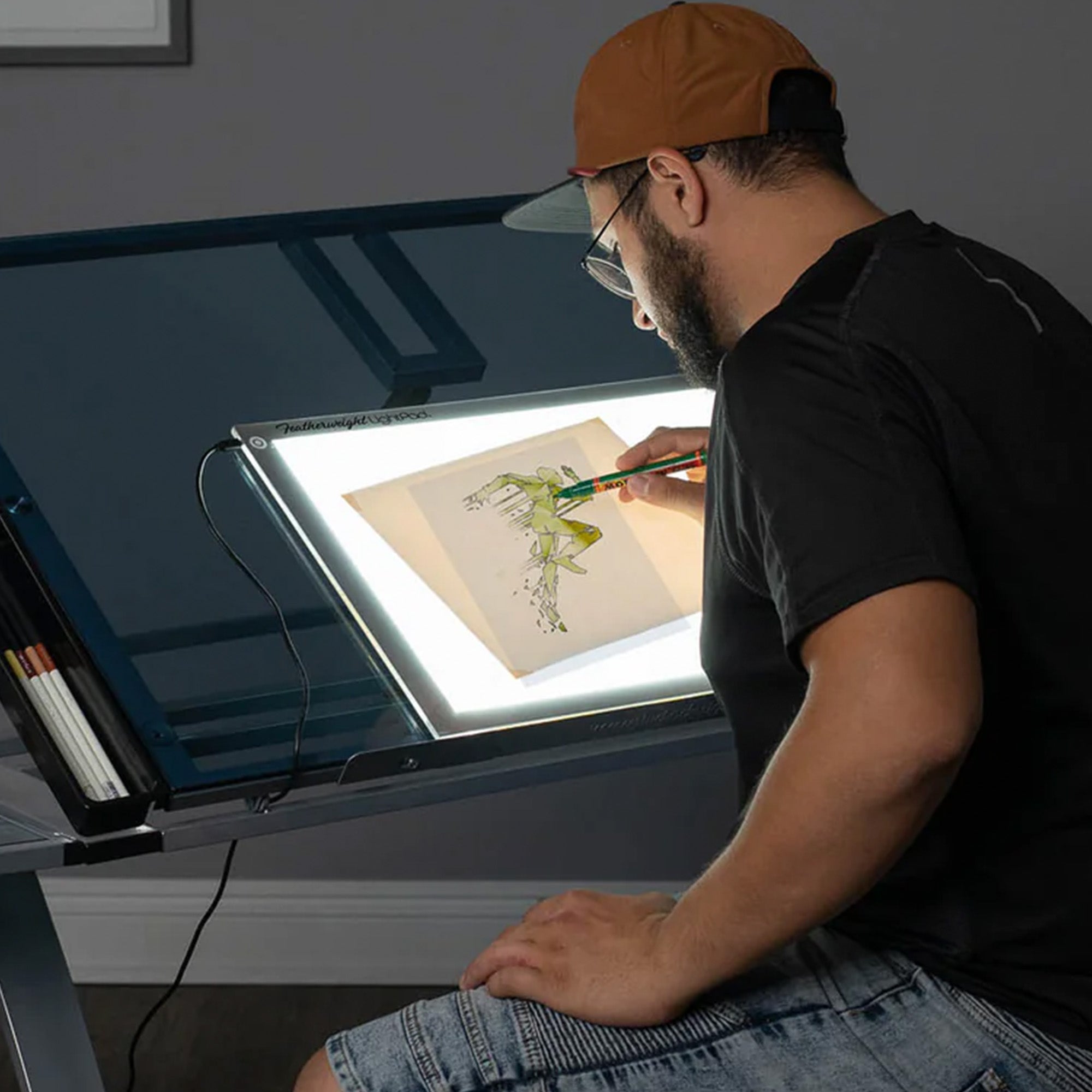 Artograph Featherweight Dimmable Slim Lightpad for Drawing & Tracing (Open Box) - VMInnovations