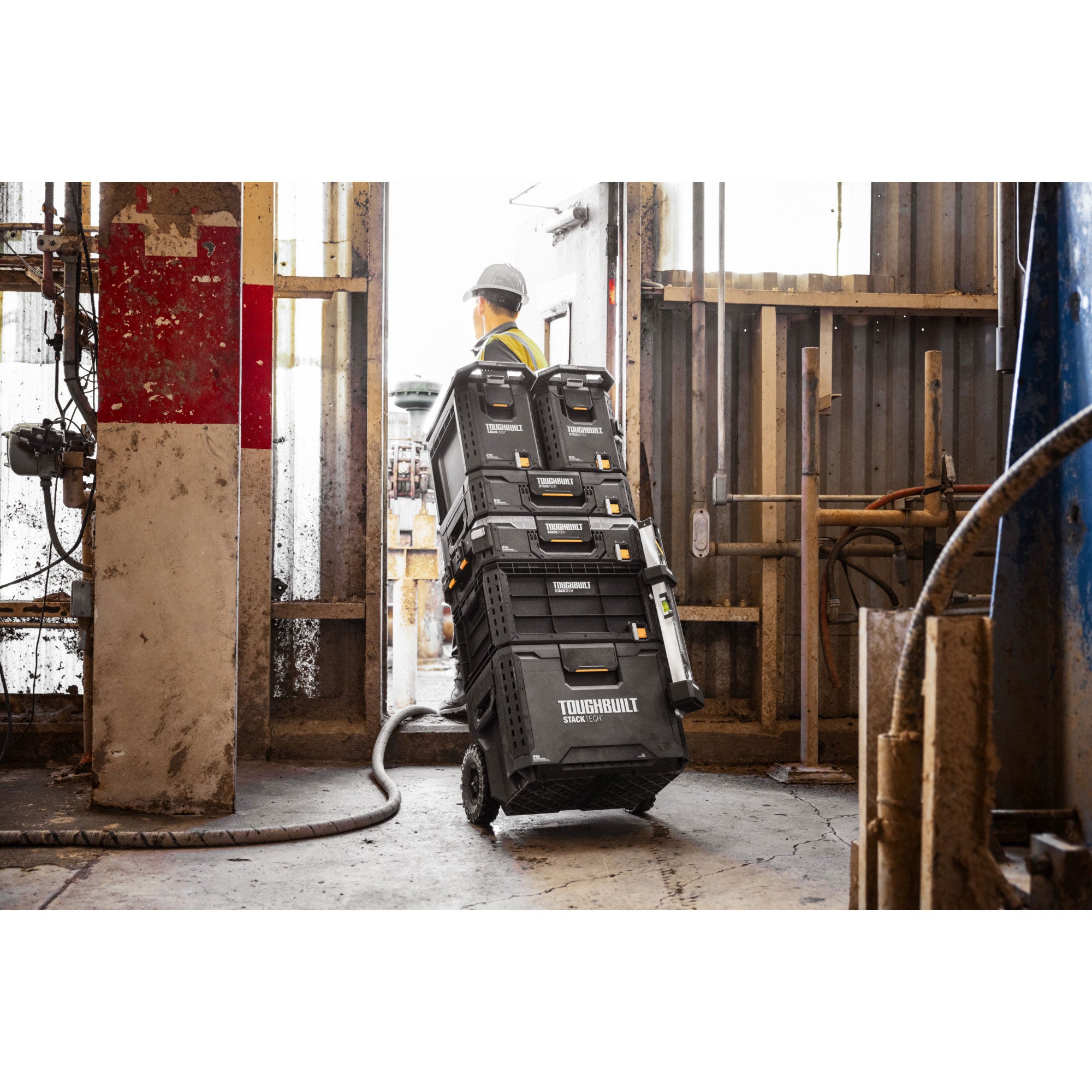ToughBuilt StackTech Compact Low-Profile Organizer with Auto-Locking (Open Box) - VMInnovations