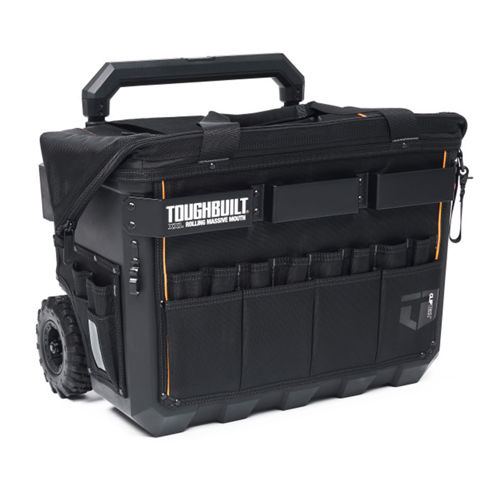 ToughBuilt Rolling Storage Tool Bag Organizer, XXL Massive Mouth, (Open Box) - VMInnovations