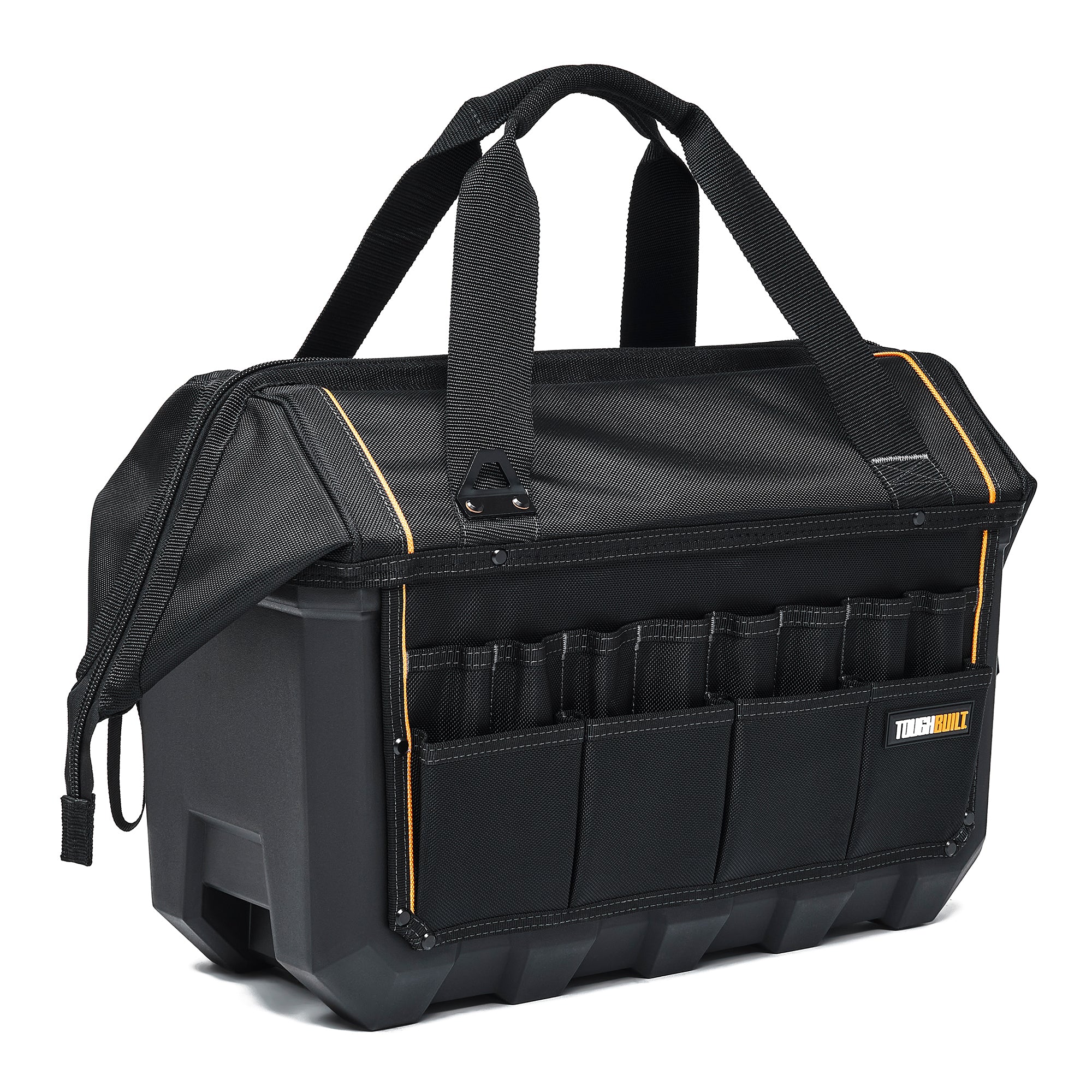 ToughBuilt Waterproof Storage Tool Bag Pouch Organizer, XL Massive Mouth, Black - VMInnovations