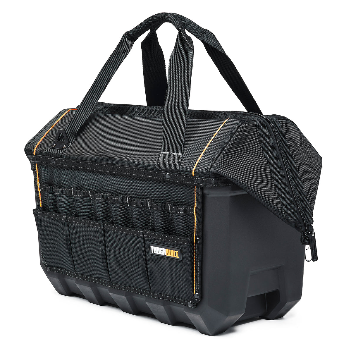 ToughBuilt Waterproof Storage Tool Bag Pouch Organizer, XL Massive Mouth (Used) - VMInnovations