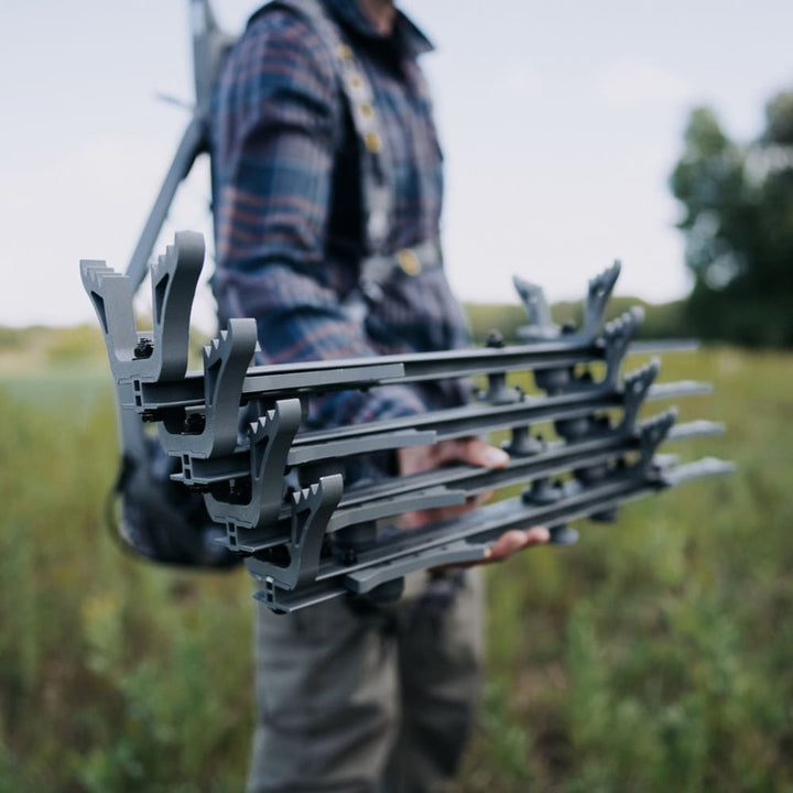 Hawk Helium 4PK Aluminum Climbing Sticks, Tree Stand Hunting Gear 20"(Open Box)