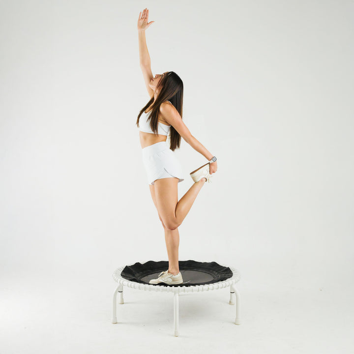 JumpSport 350 PRO Fitness Trampoline, Cardio Workout Equipment, 39 Inch, Elevate - VMInnovations