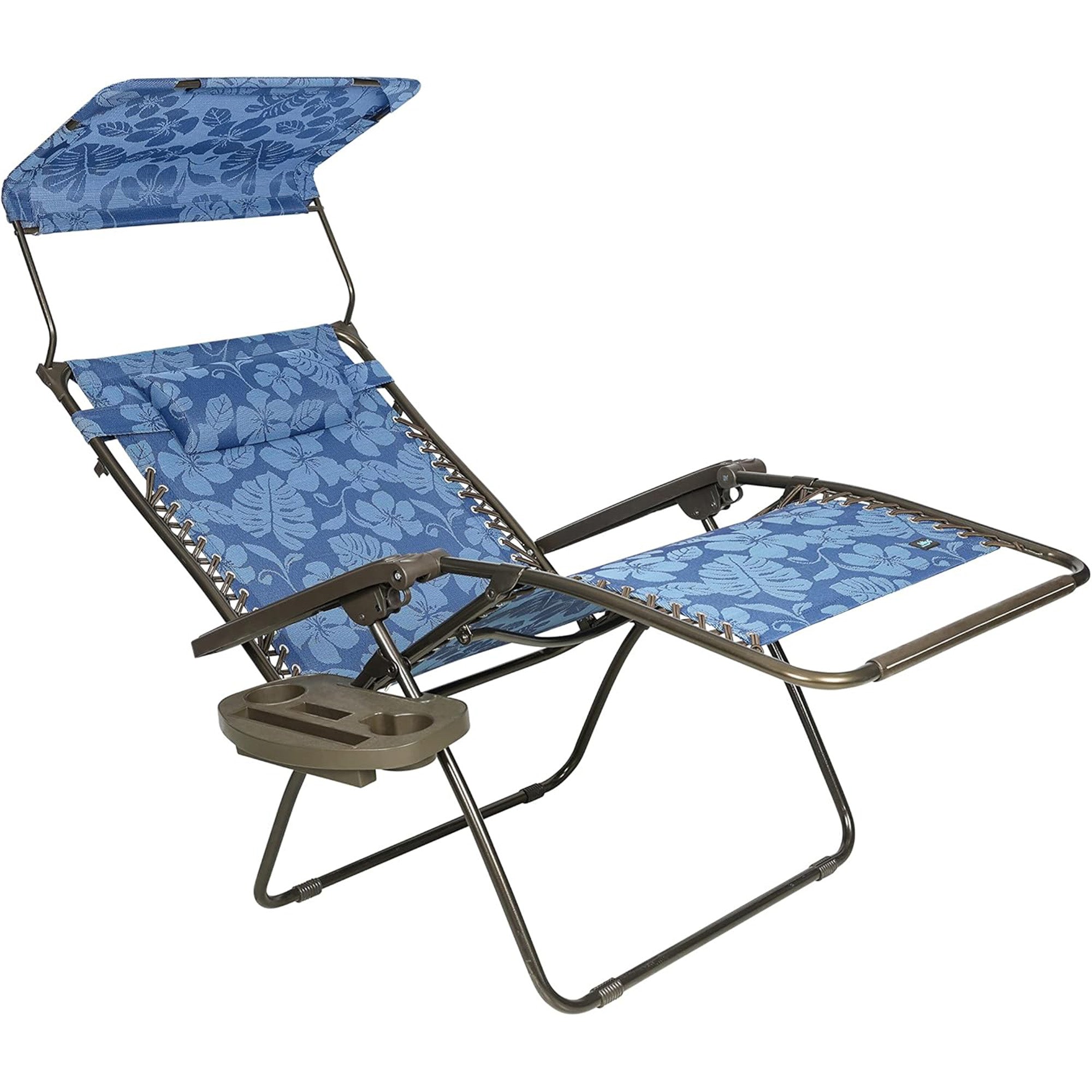 Bliss Hammocks 30" Wide XL Zero Gravity Outdoor Lounge Chair w/ Canopy(Open Box) - VMInnovations