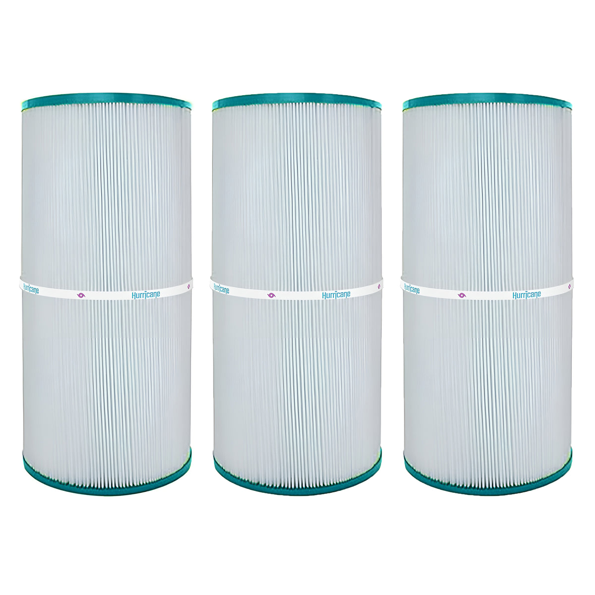 Hurricane Advanced Pool Filter Cartridge for C-7447, PA50SV, FC-1235, & Hayward, 3 Pack