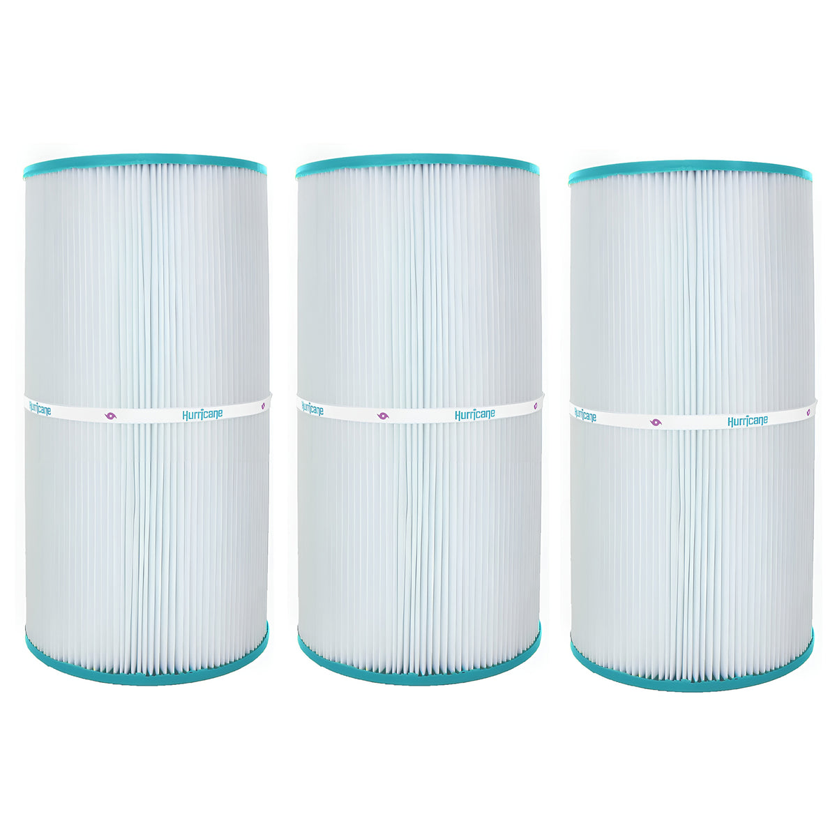 Hurricane Replacement Spa Filter Cartridge for PA40 and Unicel C-7442, 3 Pack