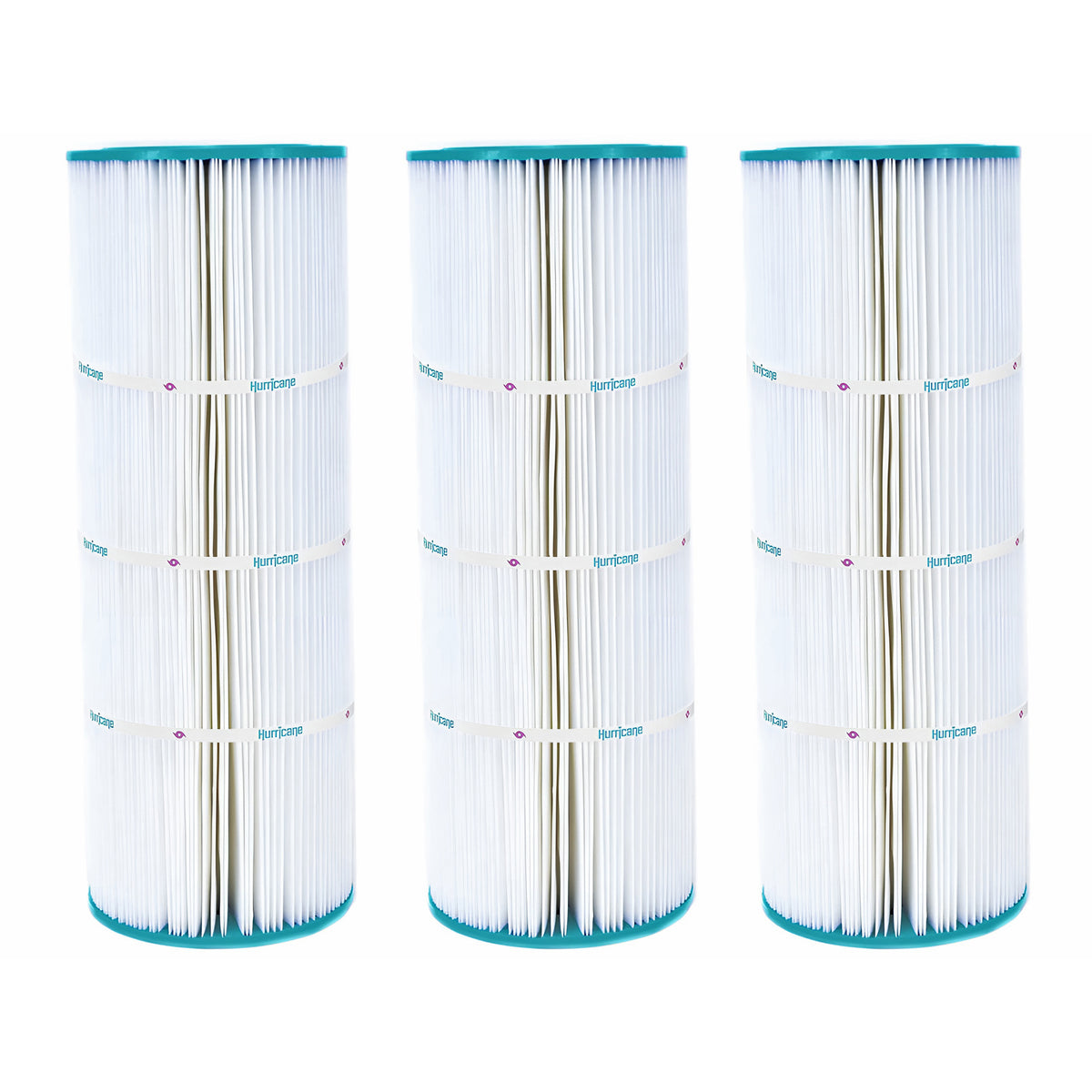 Hurricane 3 Pack Replacement Spa Filter Cartridge for PRB25 and Unicel C-4326